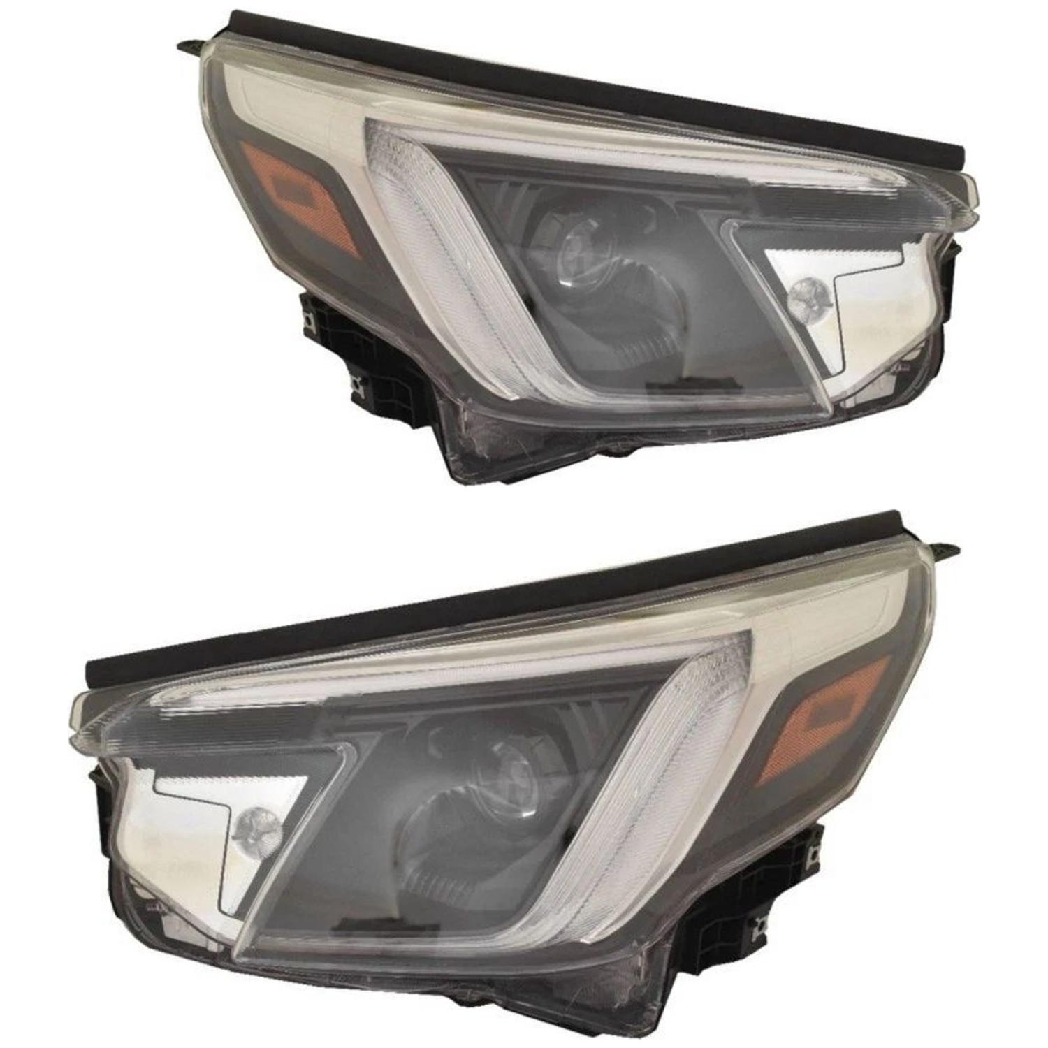 Headlight Set For 22-24 Subaru Forester; CAPA Certified