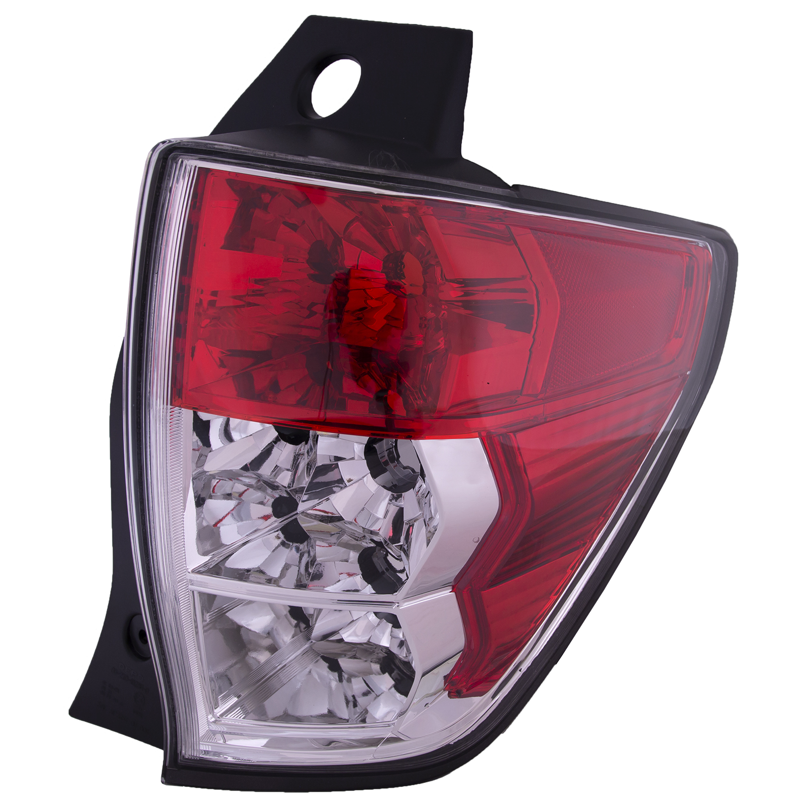 Right Passenger Side Tail Light For 09-13 Subaru Forester; CAPA Certified