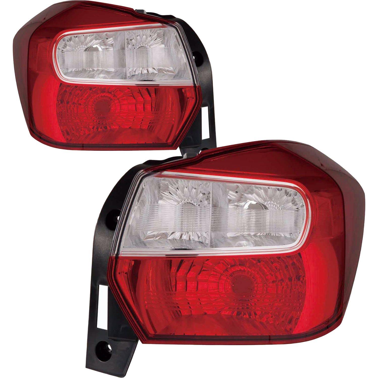 Tail Light Set For 16-17 Subaru Crosstrek, 12-16 Subaru Impreza, 13-15 Subaru XV Crosstrek; CAPA Certified