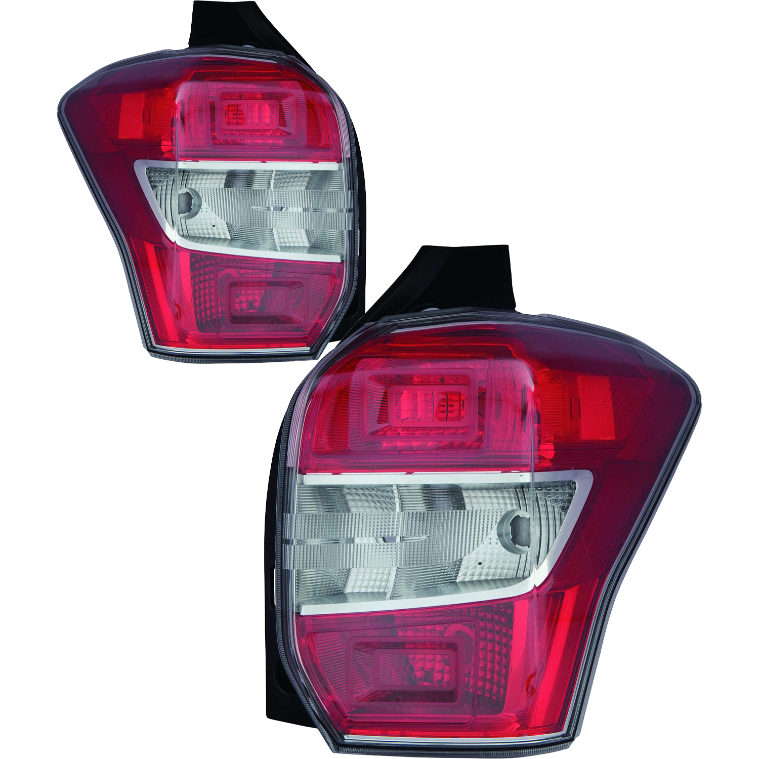 Tail Light Set For 14-16 Subaru Forester; CAPA Certified