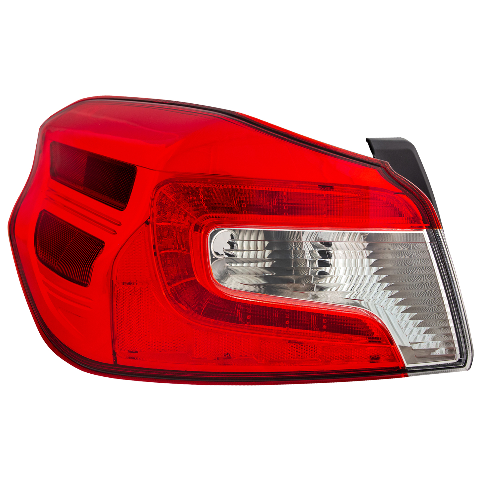Left Driver Side Tail Light For 15-21 Subaru WRX, 15-21 Subaru WRX STI; CAPA Certified