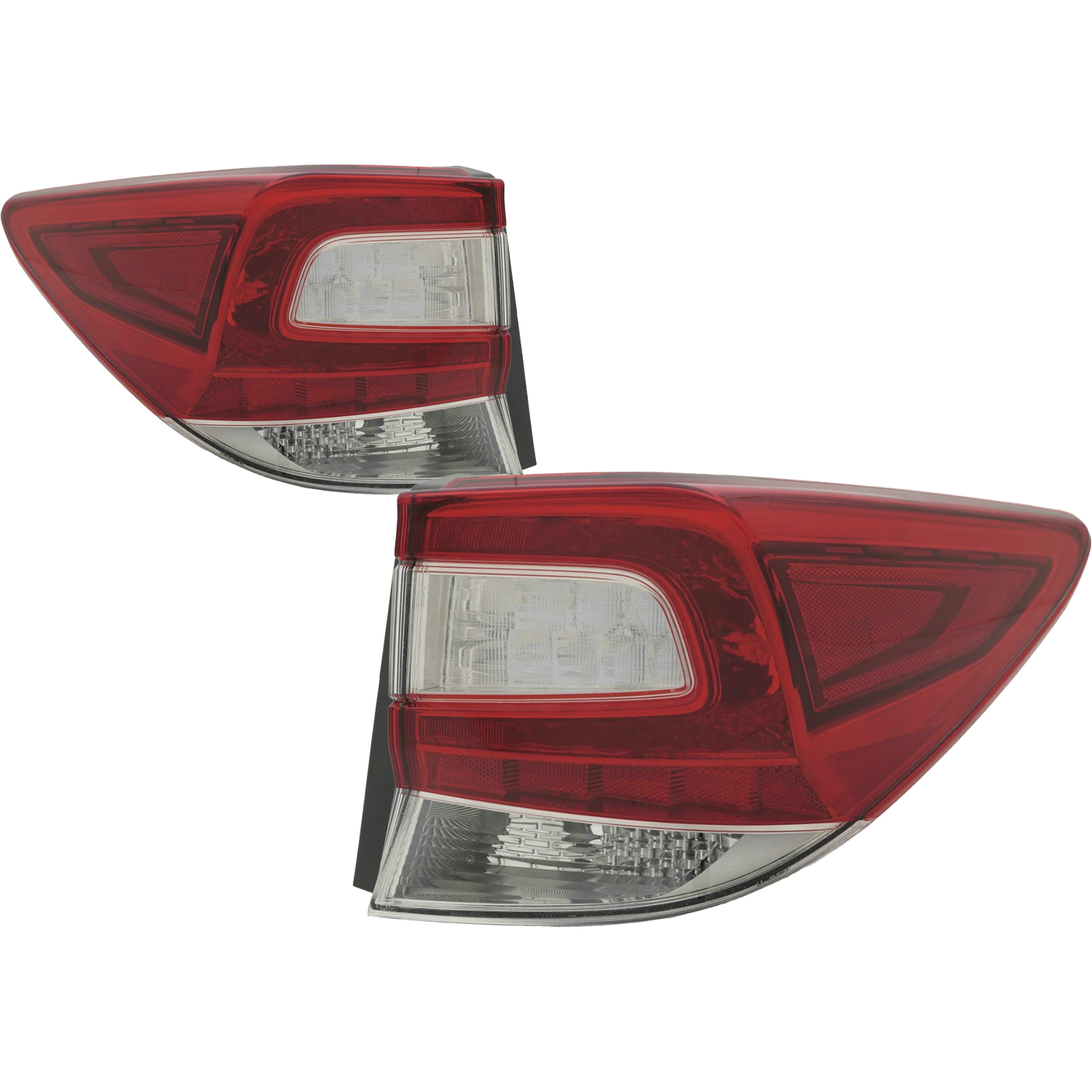 Tail Light Set For 17-23 Subaru Impreza; CAPA Certified