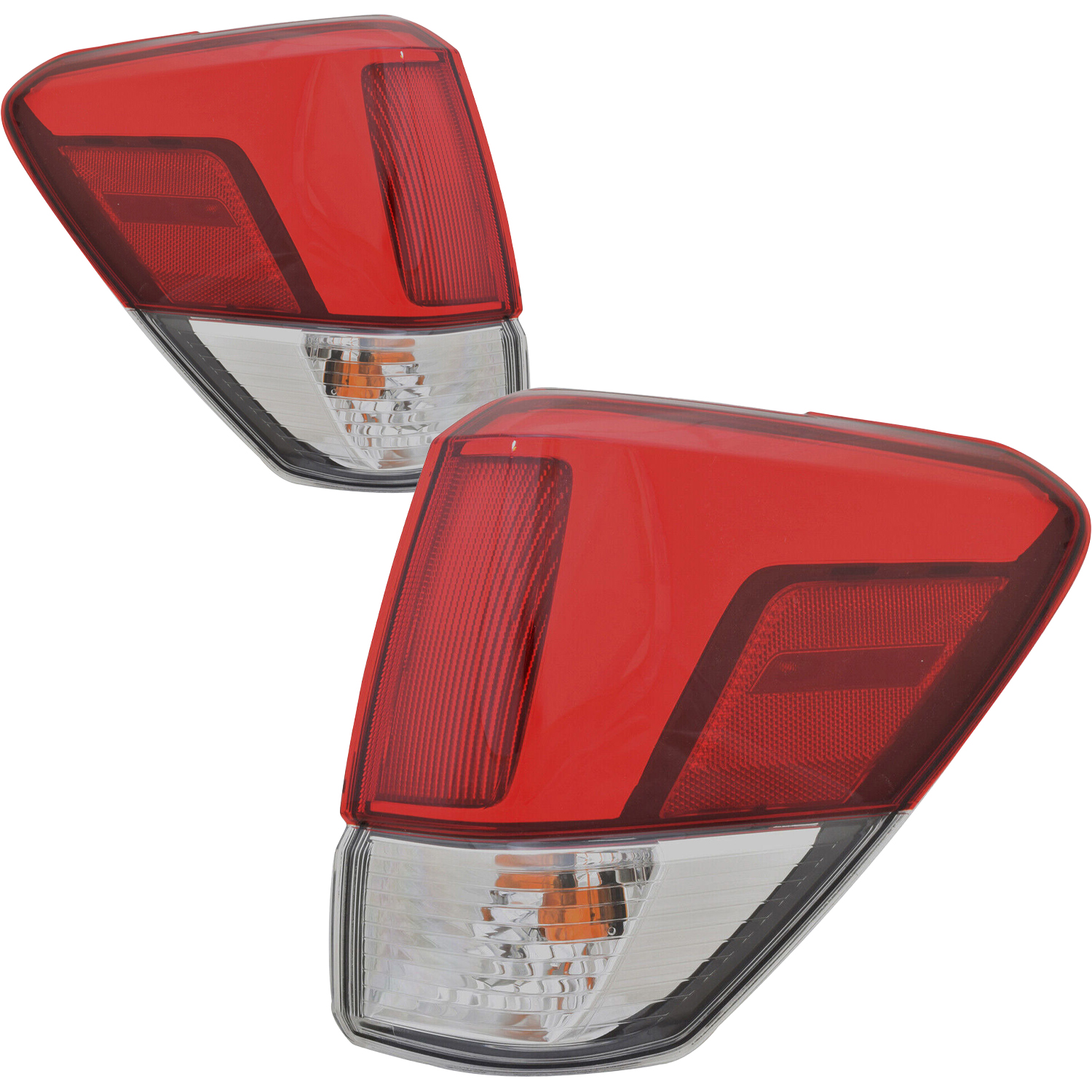 Tail Light Set For 19-24 Subaru Forester; CAPA Certified