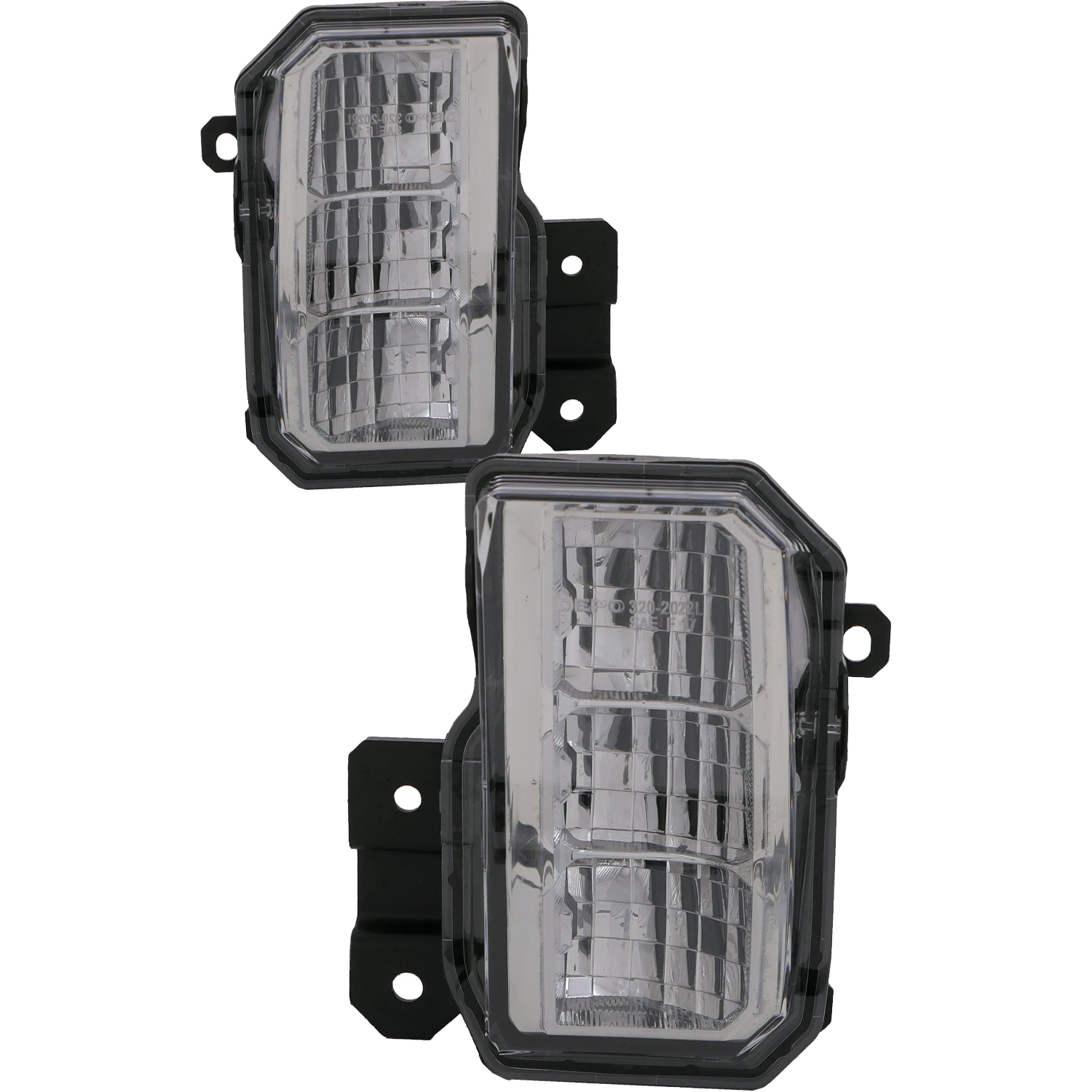 Fog Light Set For 19-24 Subaru Forester; CAPA Certified