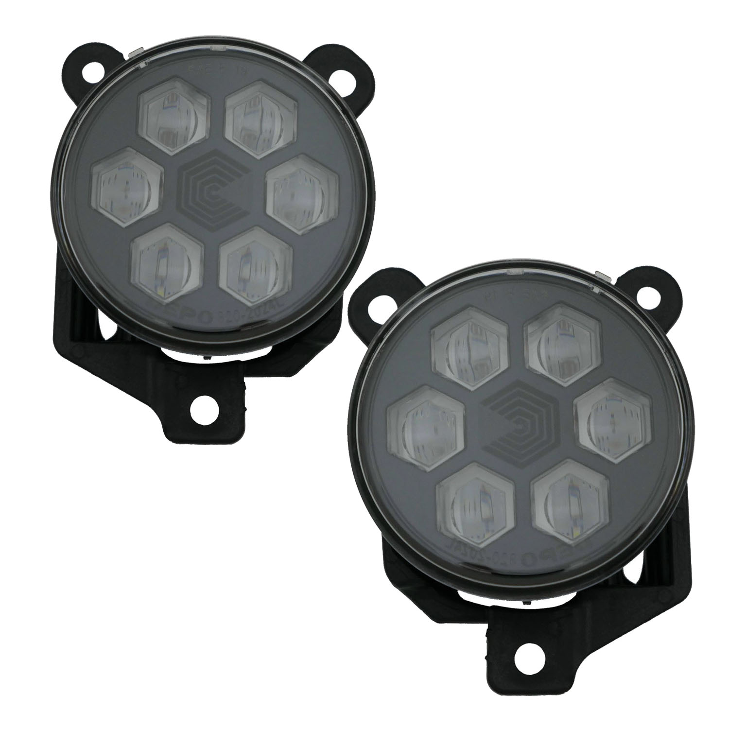 Fog Light Set For 24 Subaru Crosstrek, 22-24 Subaru Forester; CAPA Certified