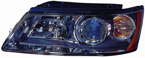 Left Driver Side Headlight For 06-08 Hyundai Sonata; CAPA Certified