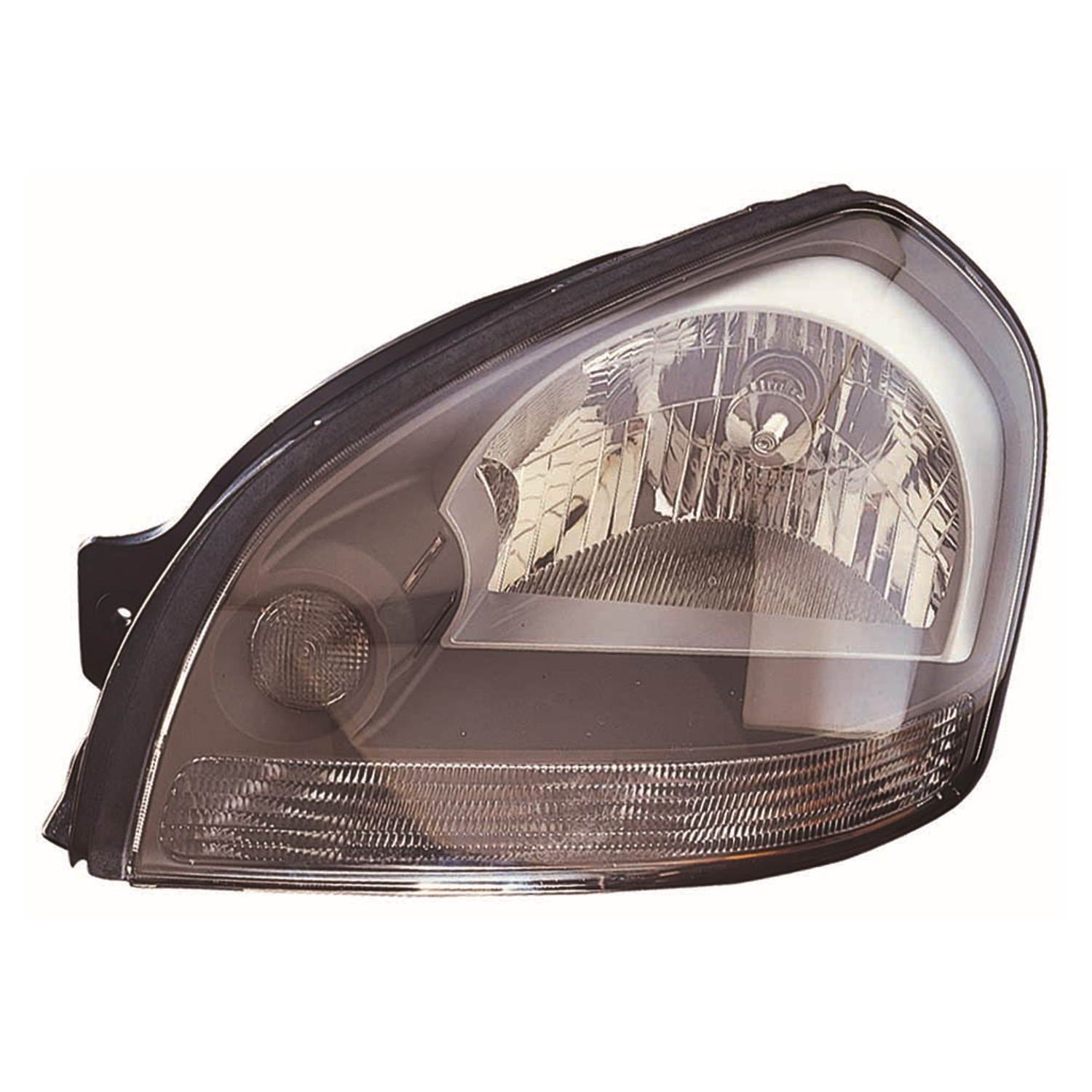 Left Driver Side Headlight For 05-09 Hyundai Tucson; CAPA Certified
