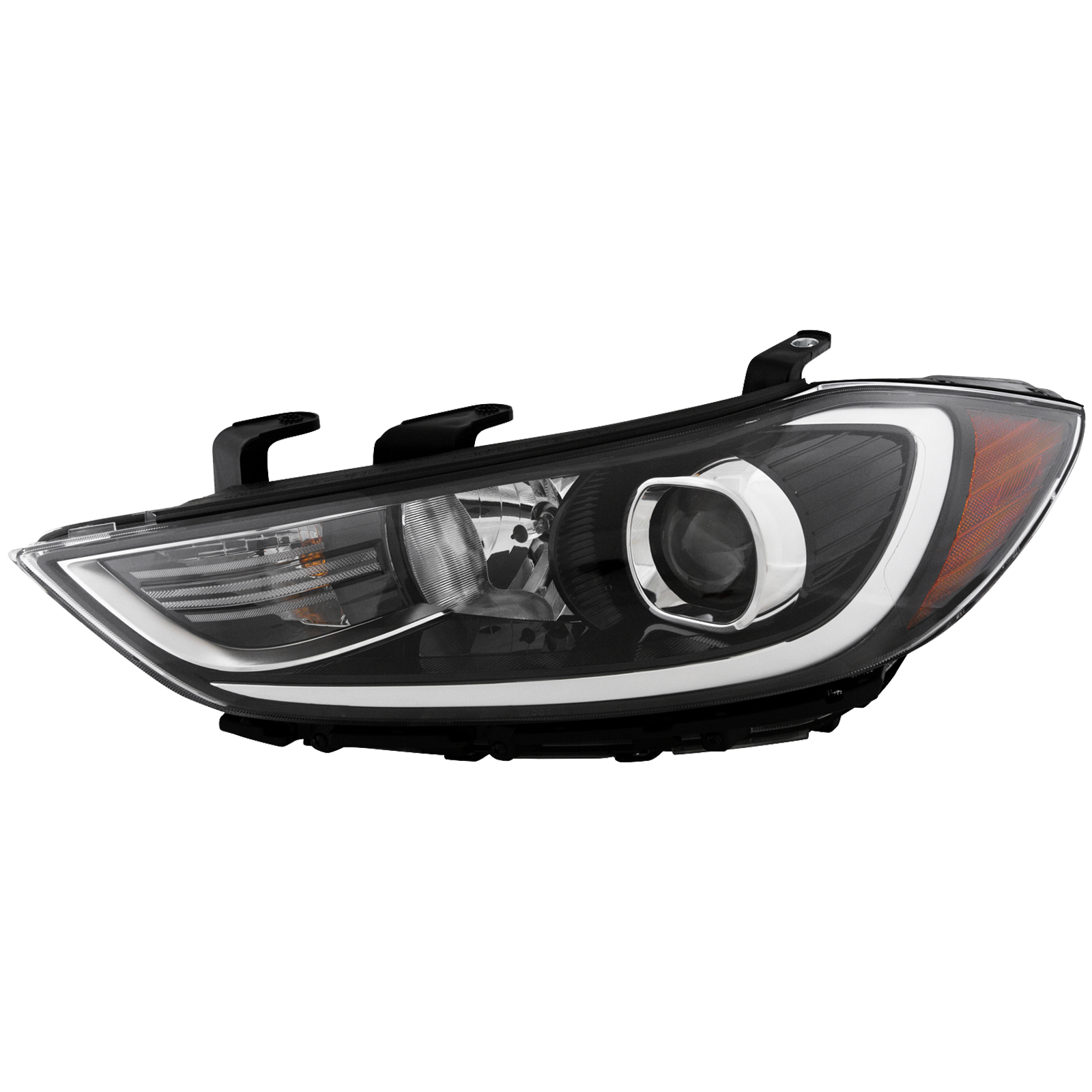 Left Driver Side Headlight For 17-18 Hyundai Elantra