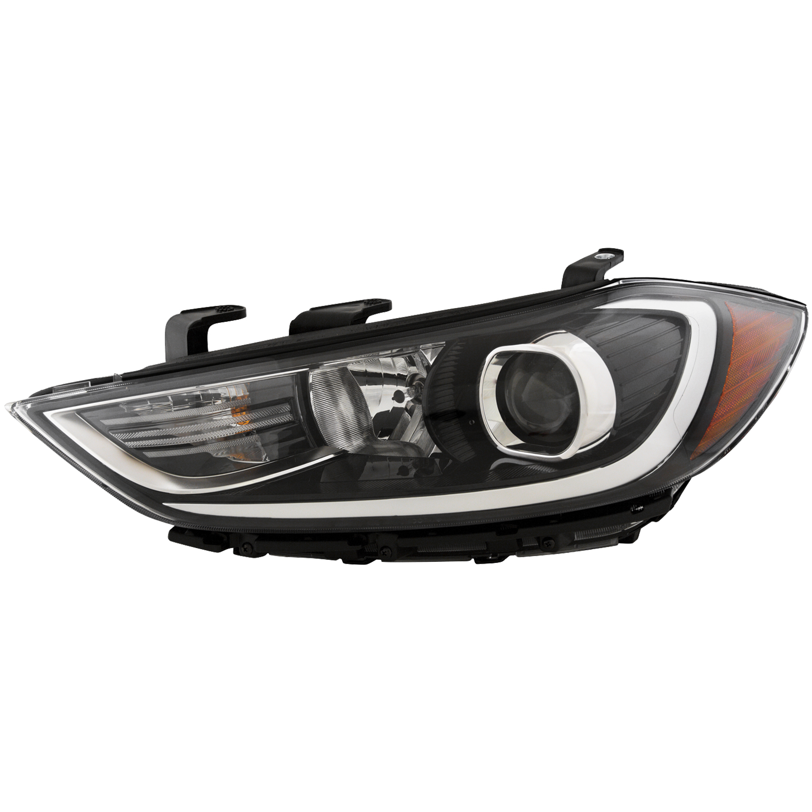 Left Driver Side Headlight For 17-18 Hyundai Elantra