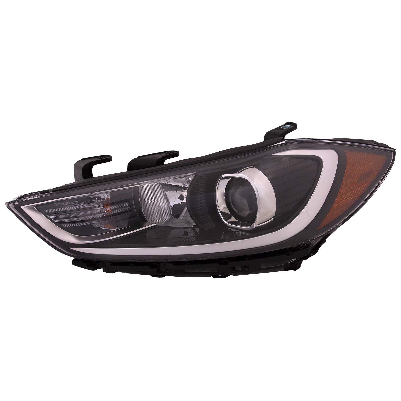Left Driver Side Headlight For 17-18 Hyundai Elantra