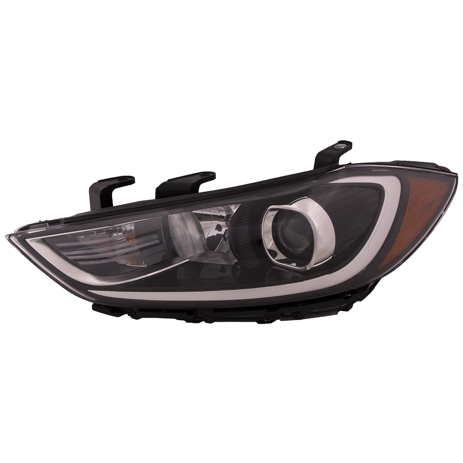 Left Driver Side Headlight For 17-18 Hyundai Elantra