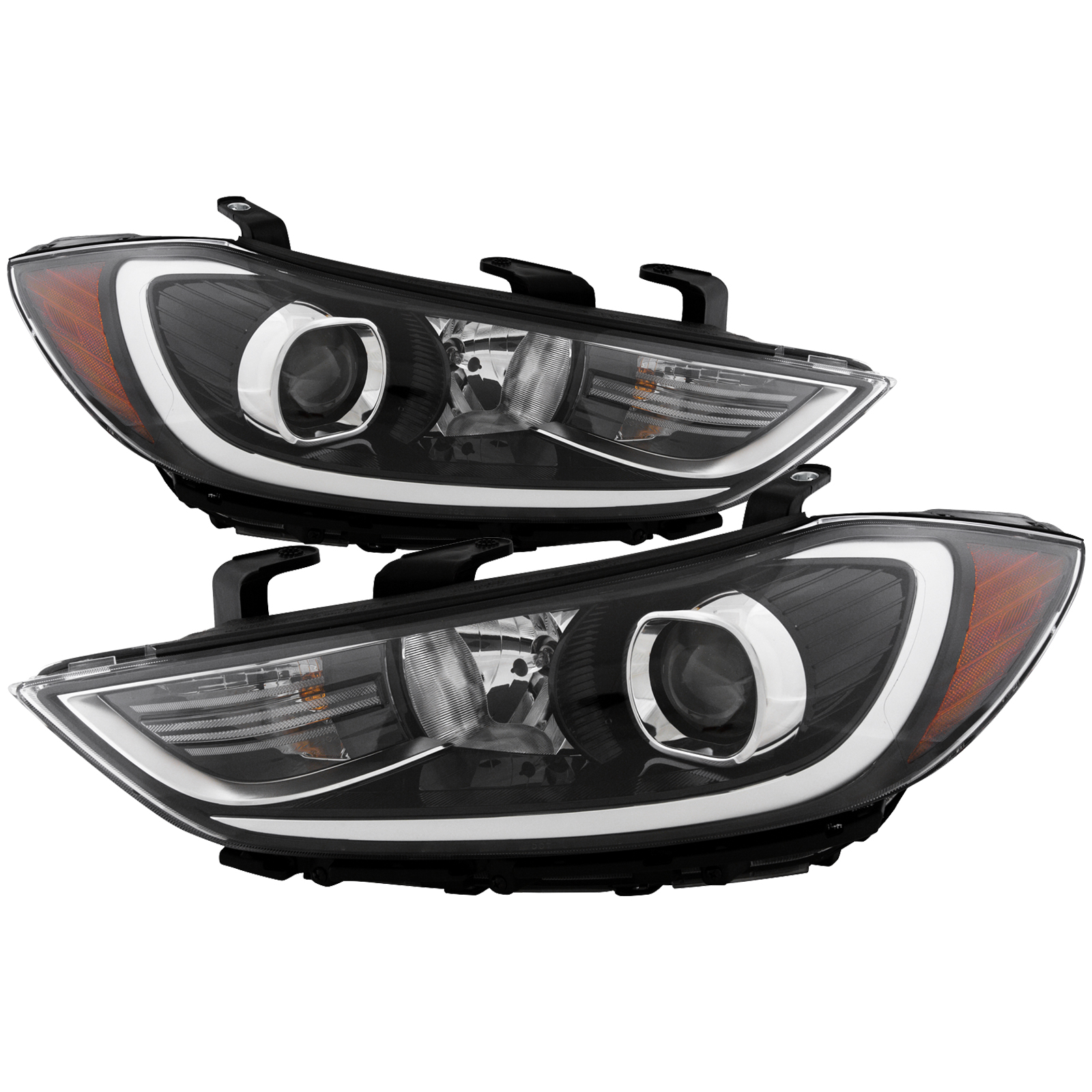 Headlight Set For 17-18 Hyundai Elantra