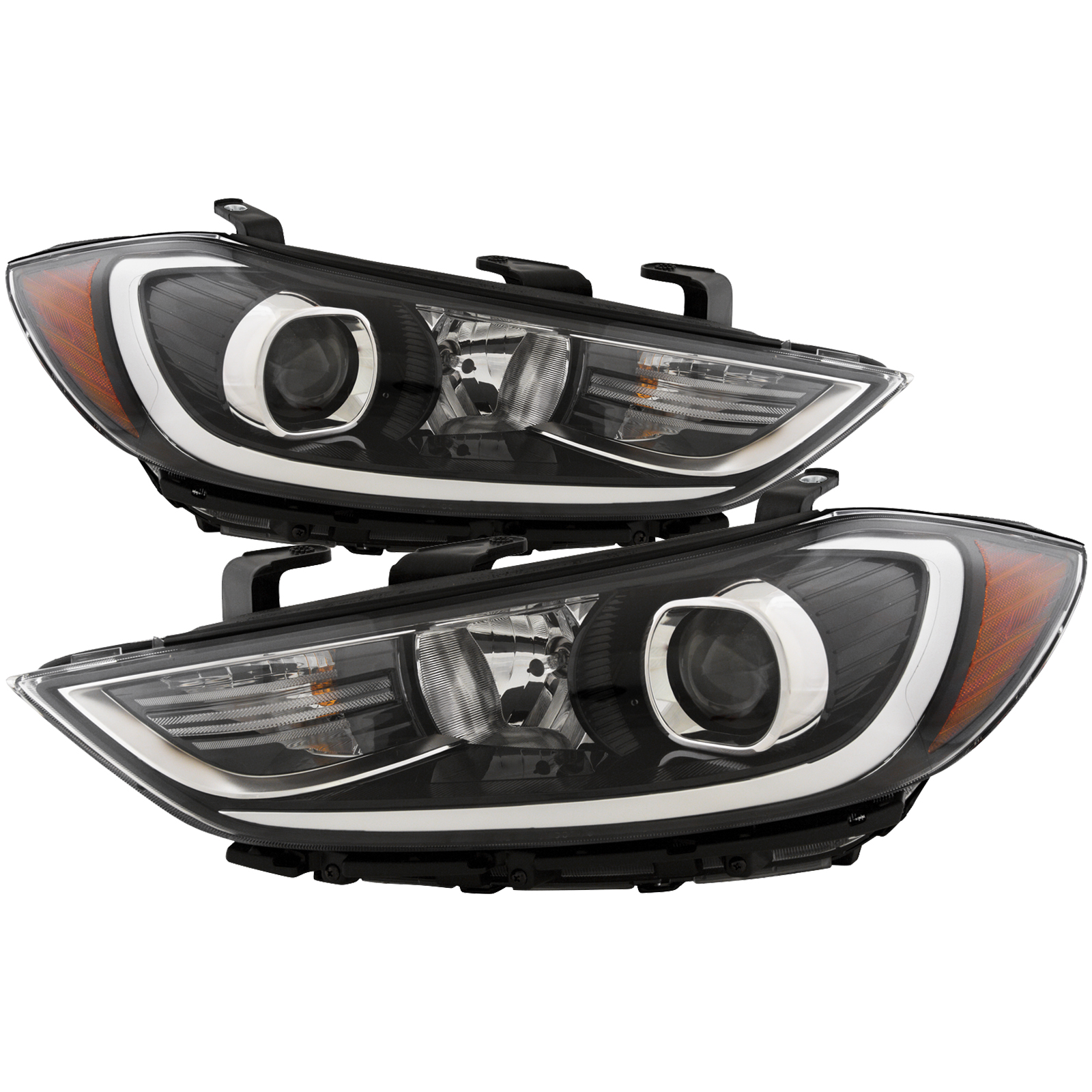 Headlight Set For 17-18 Hyundai Elantra
