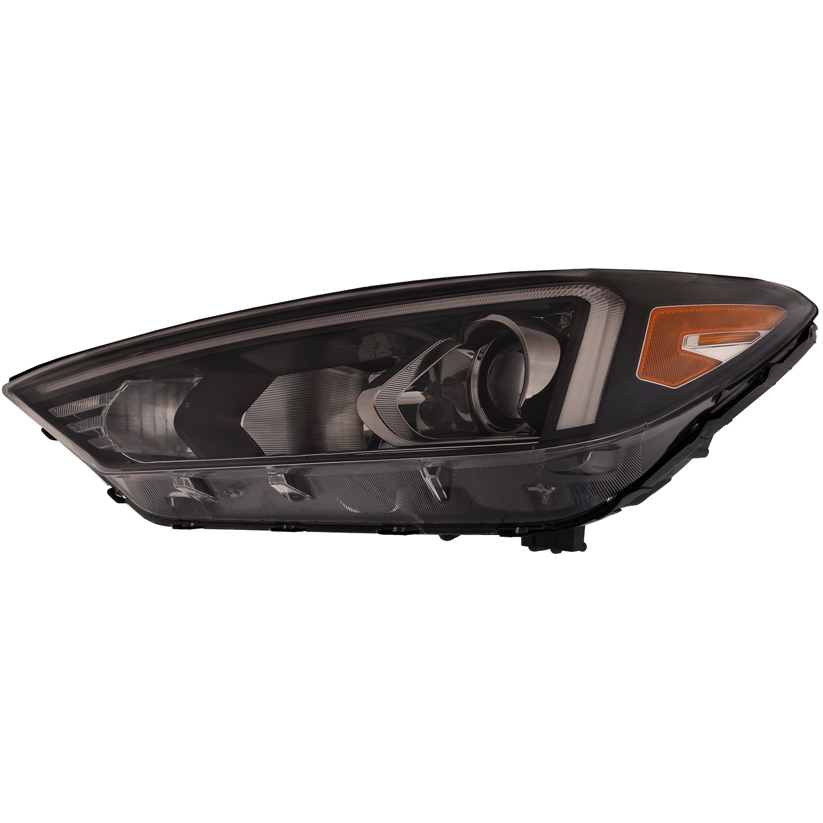 Left Driver Side Headlight For 19-21 Hyundai Tucson; CAPA Certified
