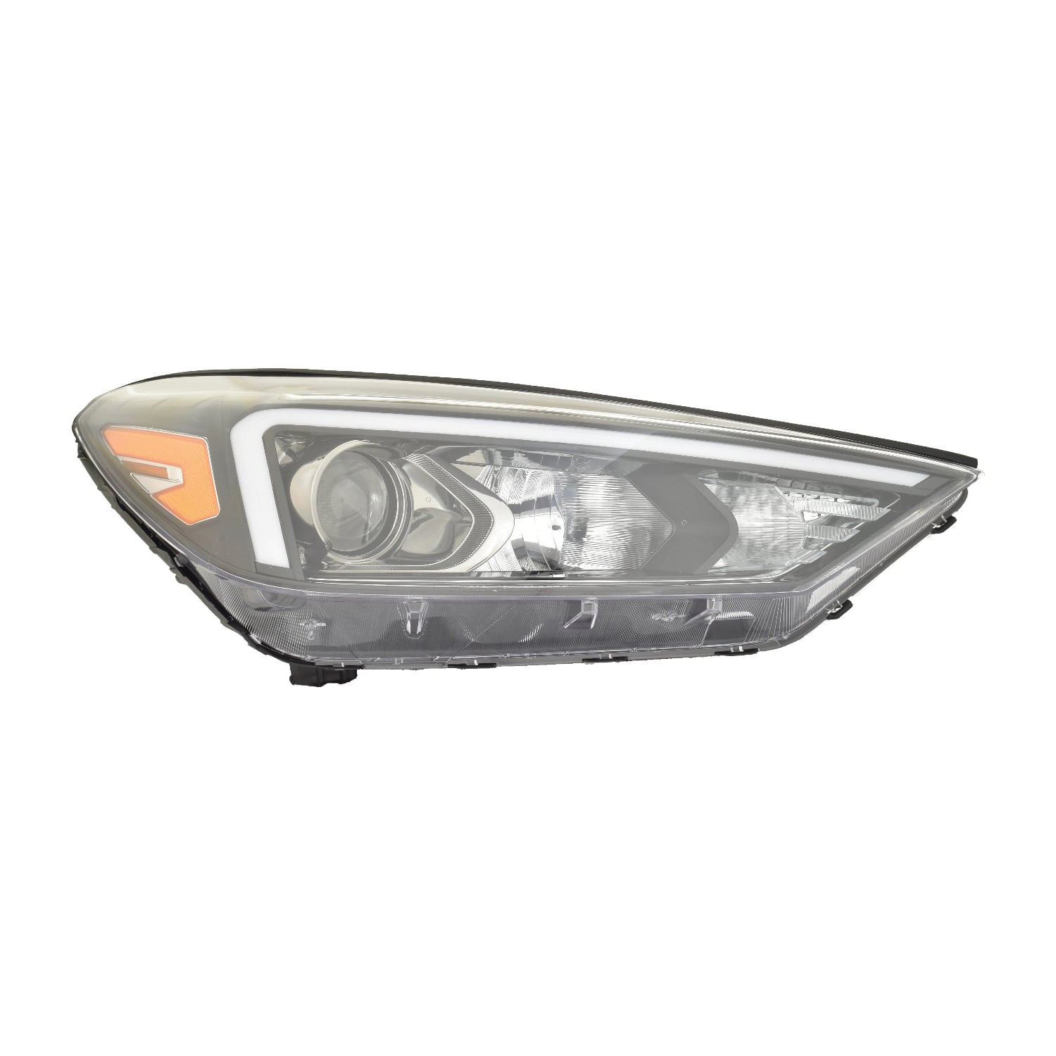 Right Passenger Side Headlight For 19-21 Hyundai Tucson; CAPA Certified