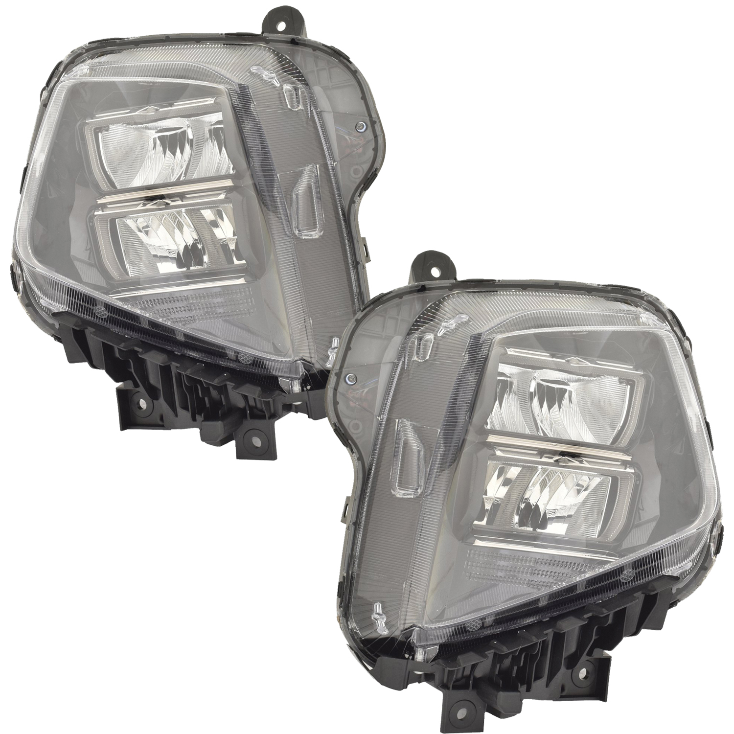 Headlight Set For 22-24 Hyundai Tucson; CAPA Certified