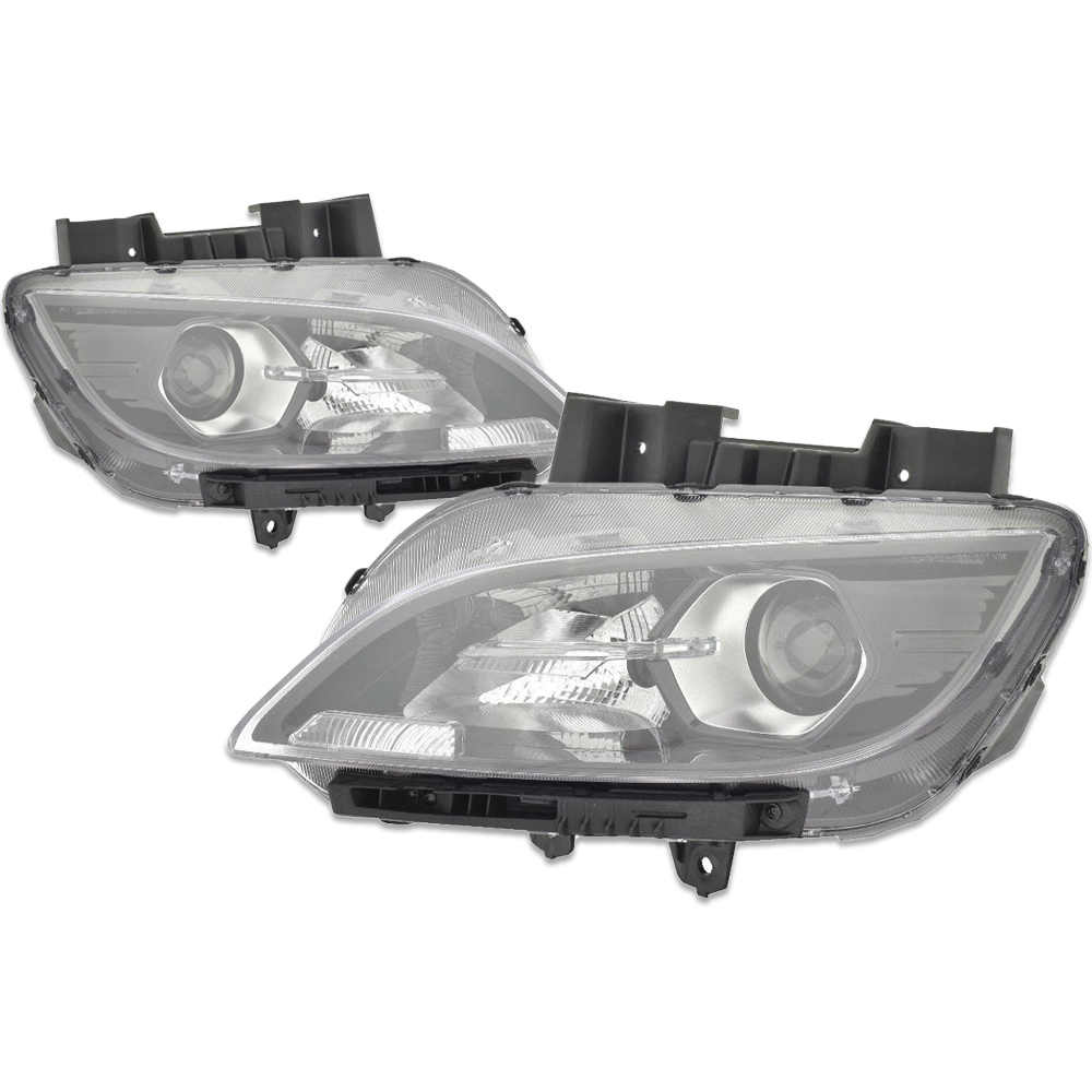Headlight Set For 22-23 Hyundai Kona; CAPA Certified