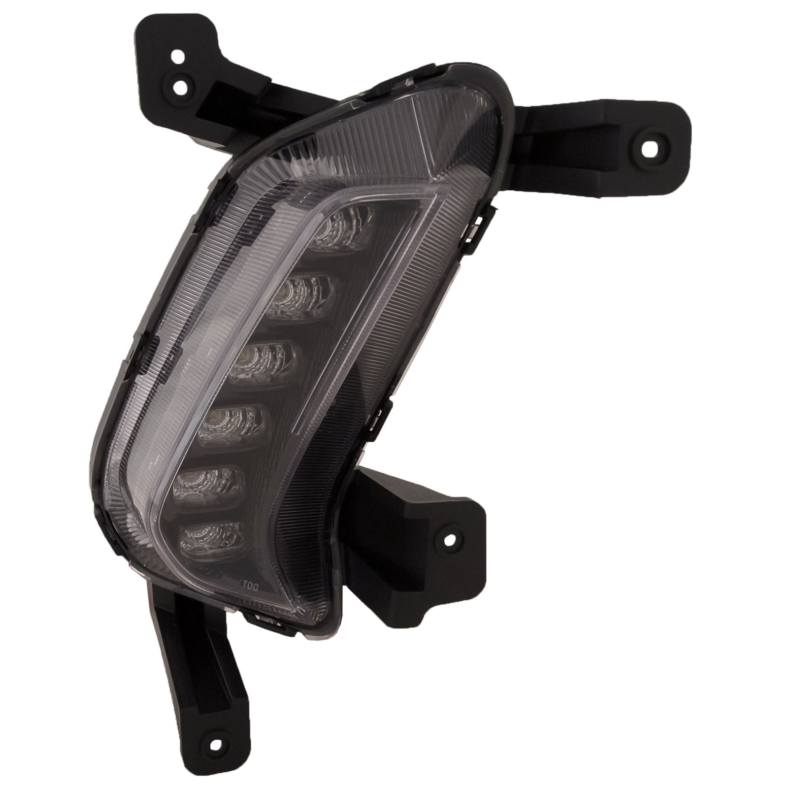 Right Passenger Side Daytime Running Light For 17-18 Hyundai Elantra; CAPA Certified