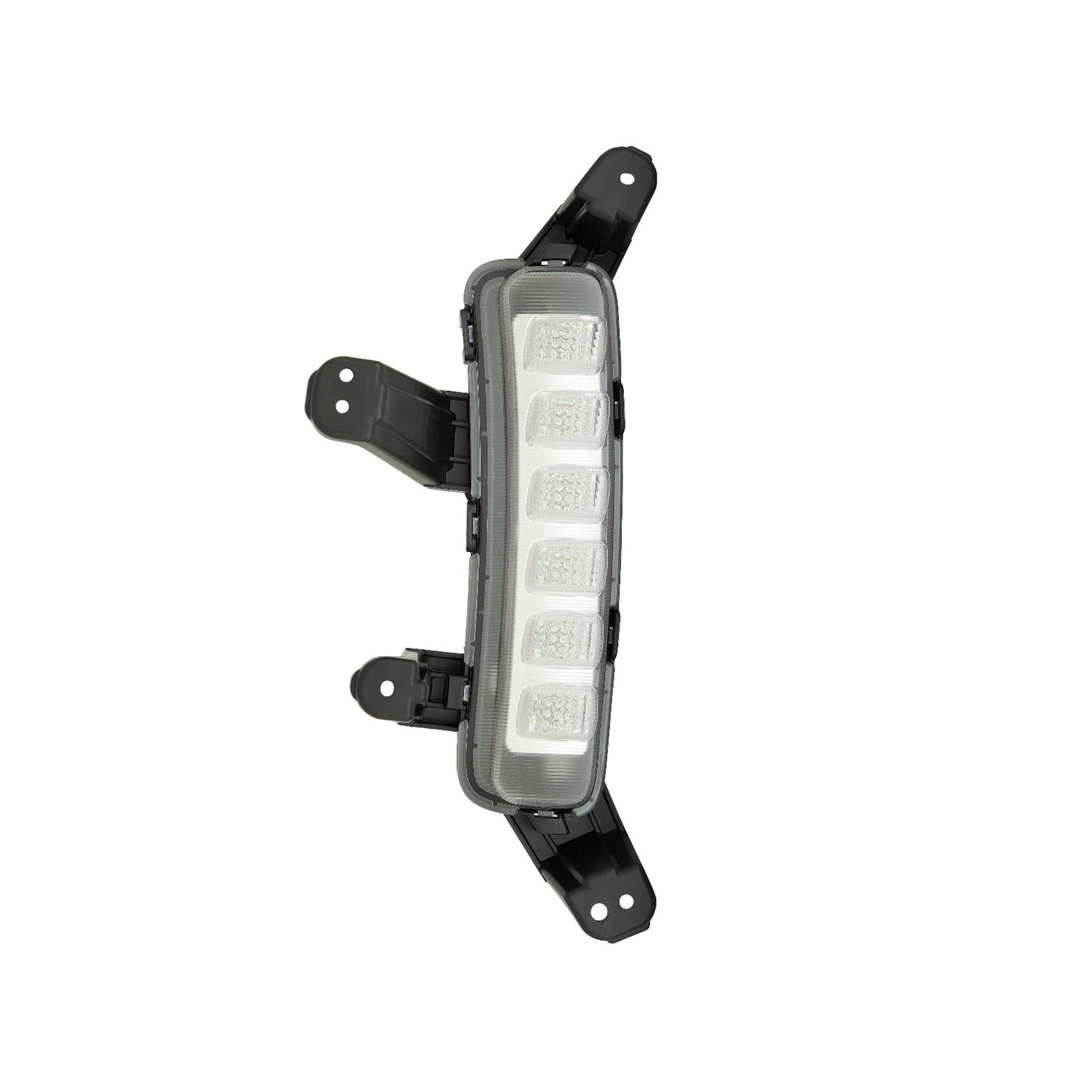 Left Driver Side Daytime Running Light For 17-19 Hyundai Santa Fe, 19 Hyundai Santa Fe XL; CAPA Certified