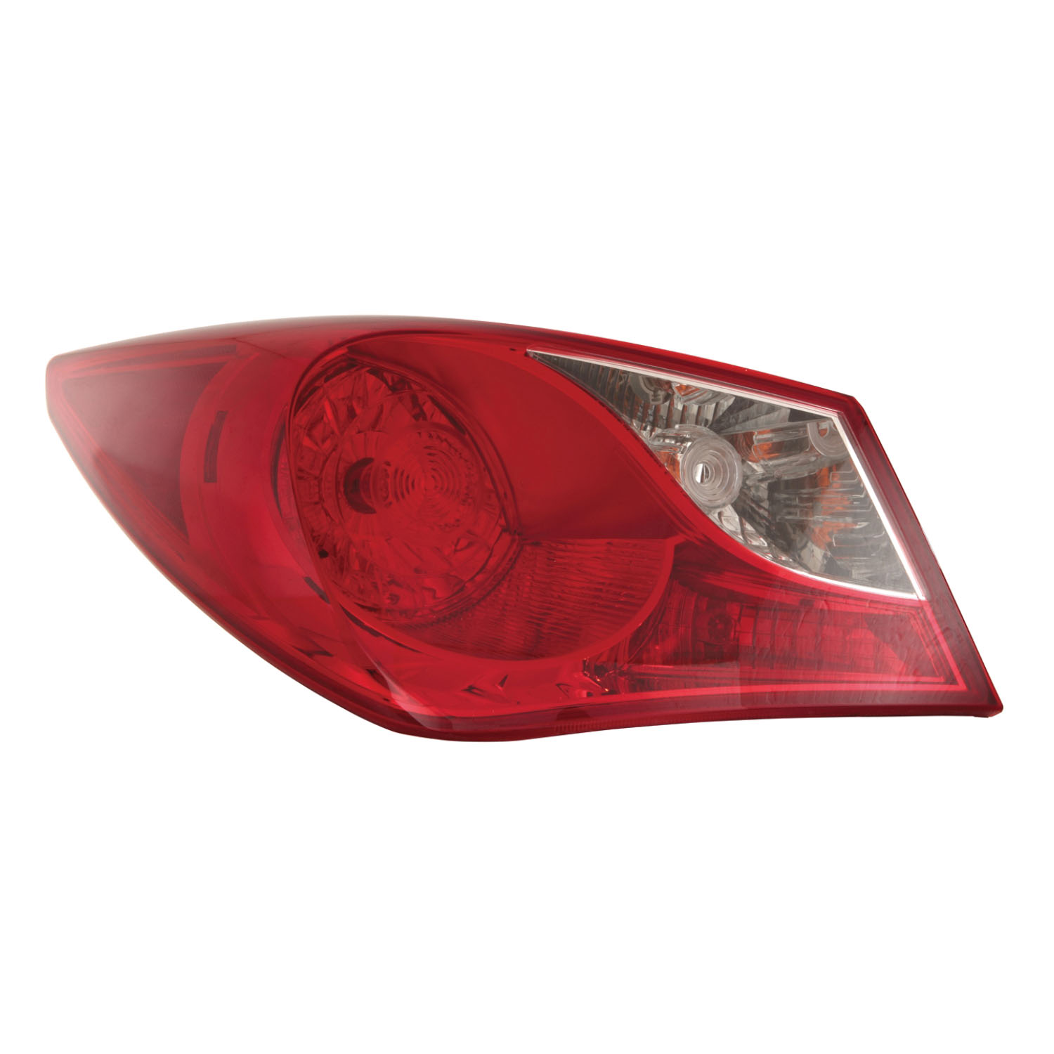 Left Driver Side Tail Light For 11-14 Hyundai Sonata; CAPA Certified