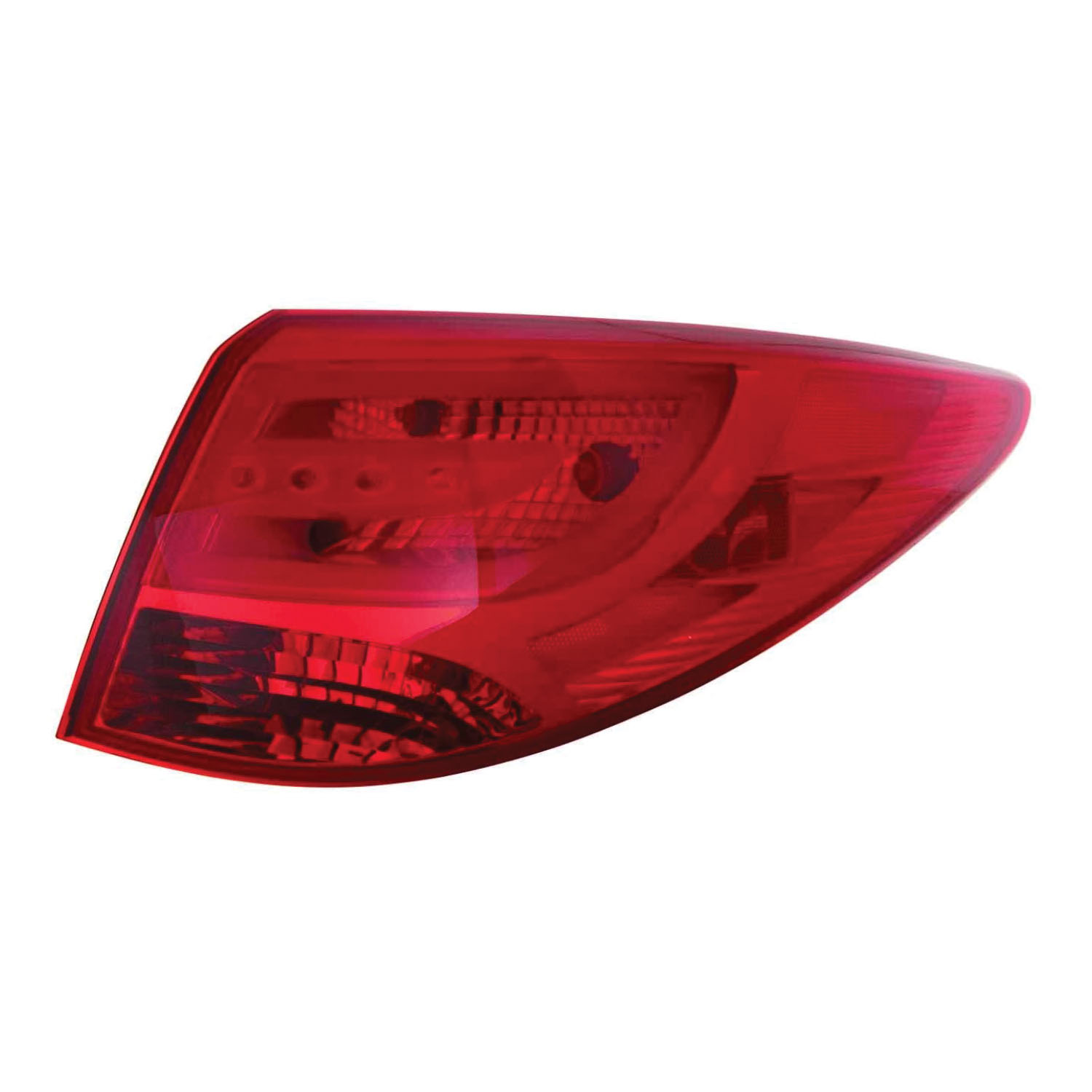Right Passenger Side Tail Light For 10-15 Hyundai Tucson; CAPA Certified