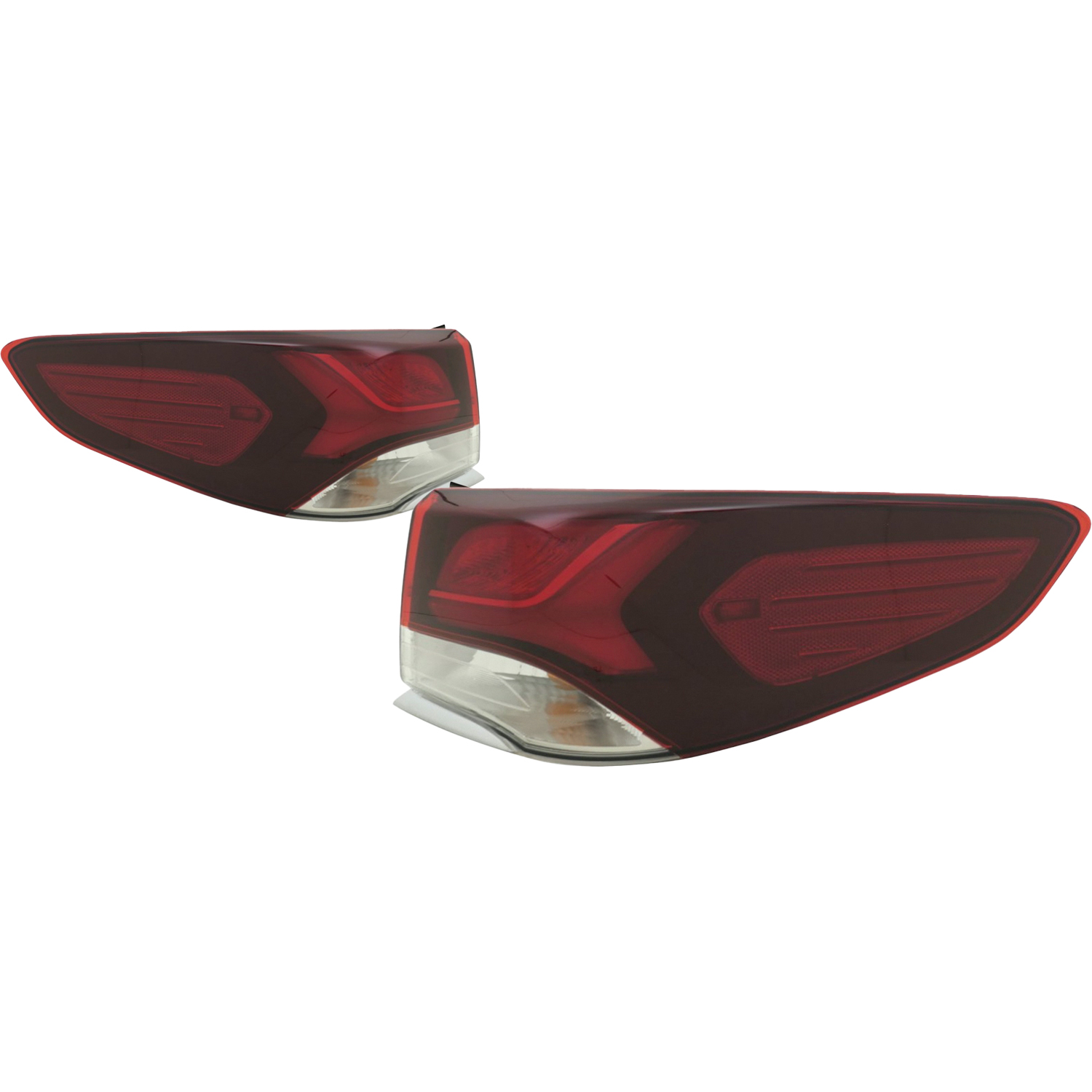 Tail Light Set For 18-19 Hyundai Sonata; CAPA Certified