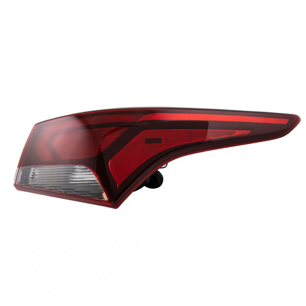 Right Passenger Side Tail Light For 18-22 Hyundai Accent; CAPA Certified