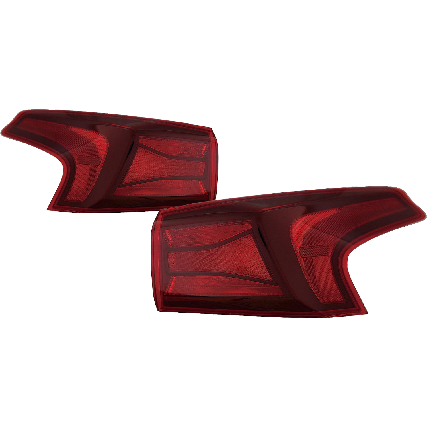 Tail Light Set For 19-20 Hyundai Santa Fe; CAPA Certified