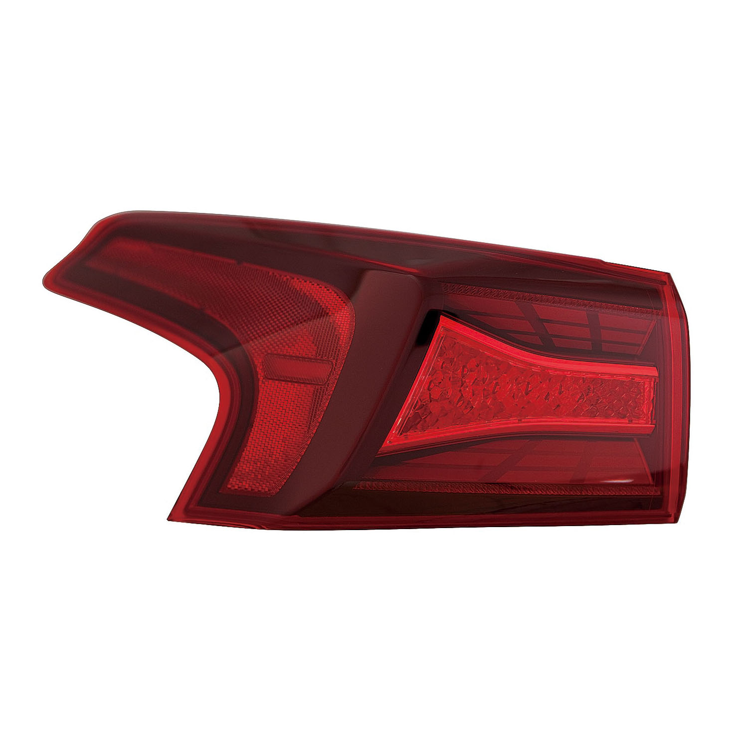 Left Driver Side Tail Light For 19-20 Hyundai Santa Fe; CAPA Certified