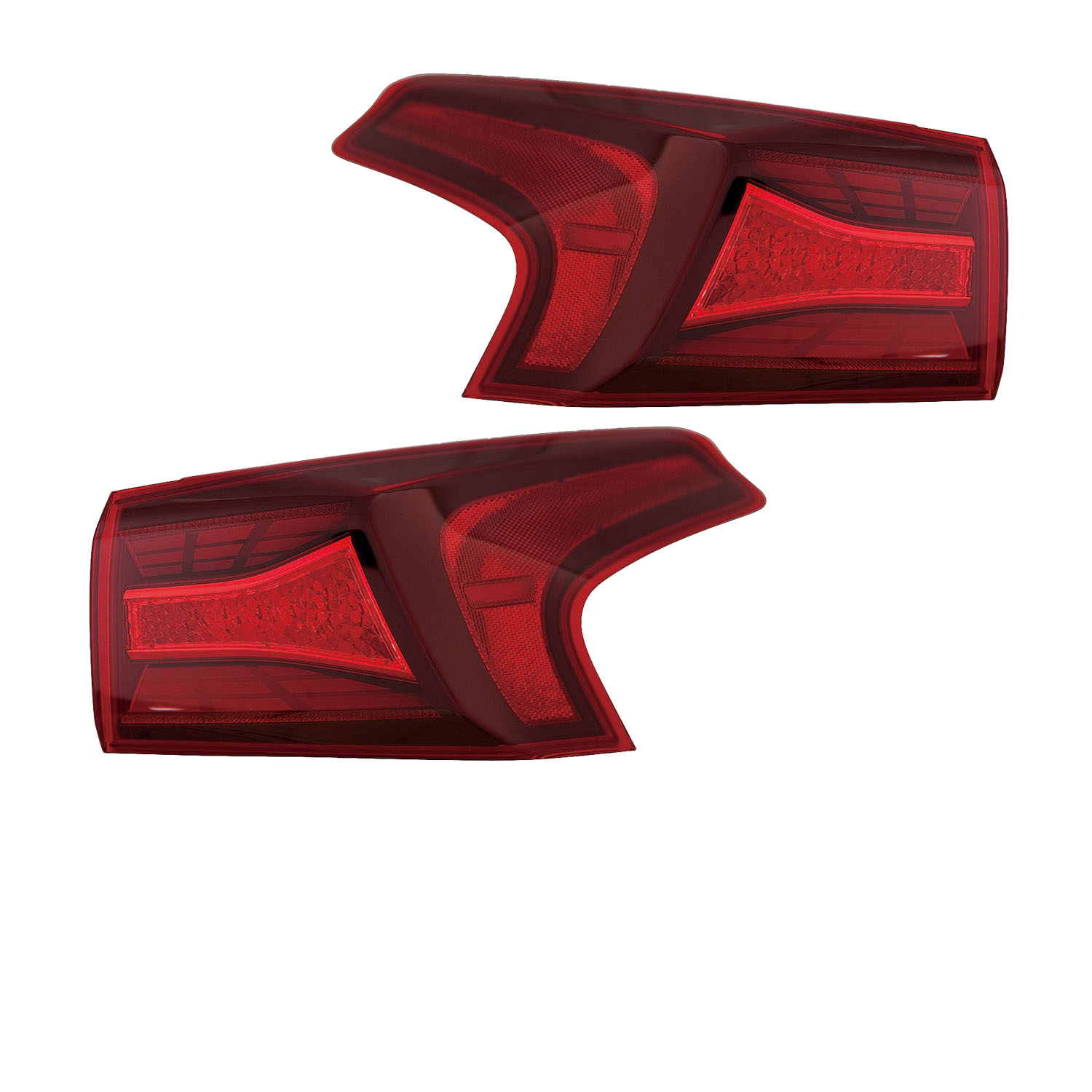 Tail Light Set For 19-20 Hyundai Santa Fe; CAPA Certified