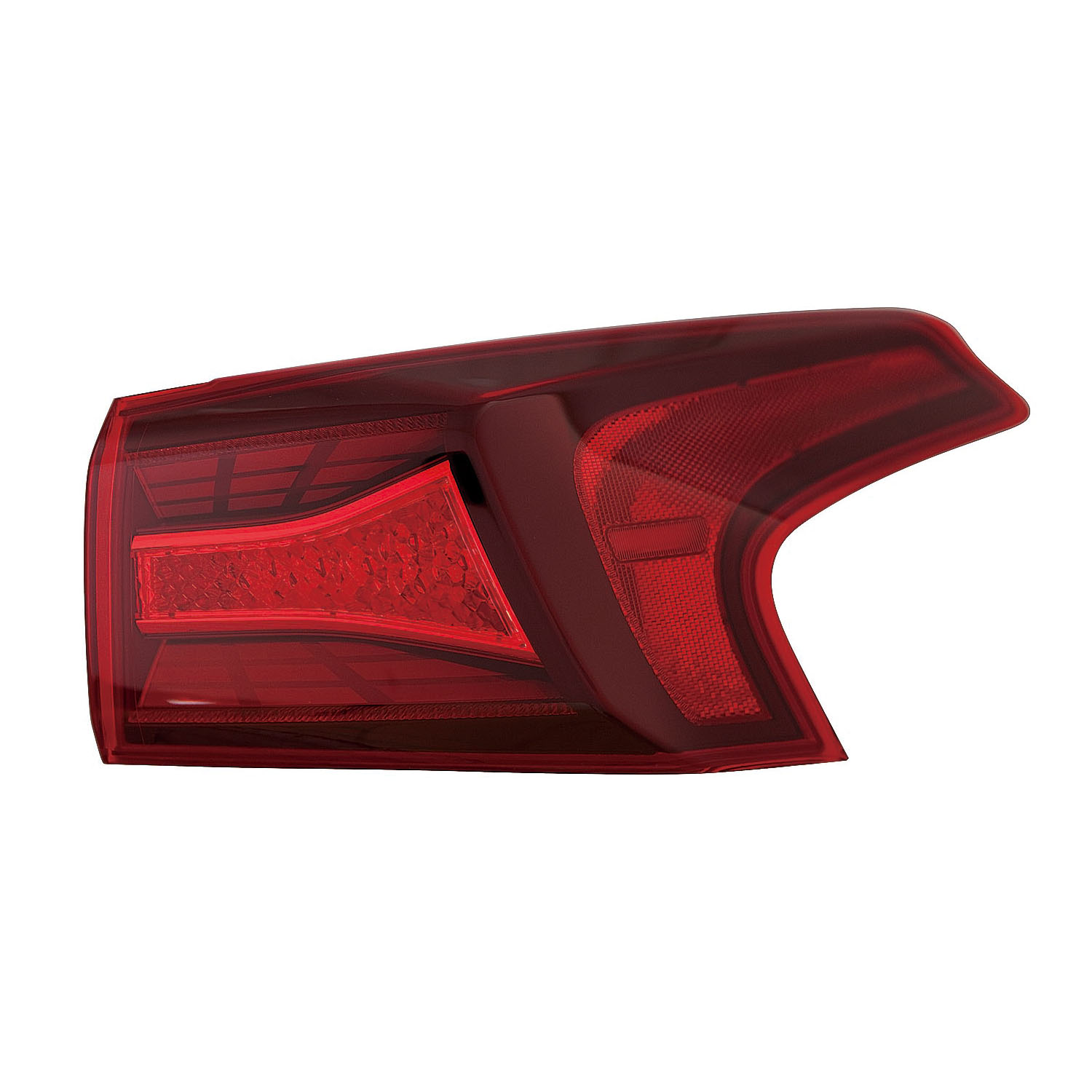 Right Passenger Side Tail Light For 19-20 Hyundai Santa Fe; CAPA Certified