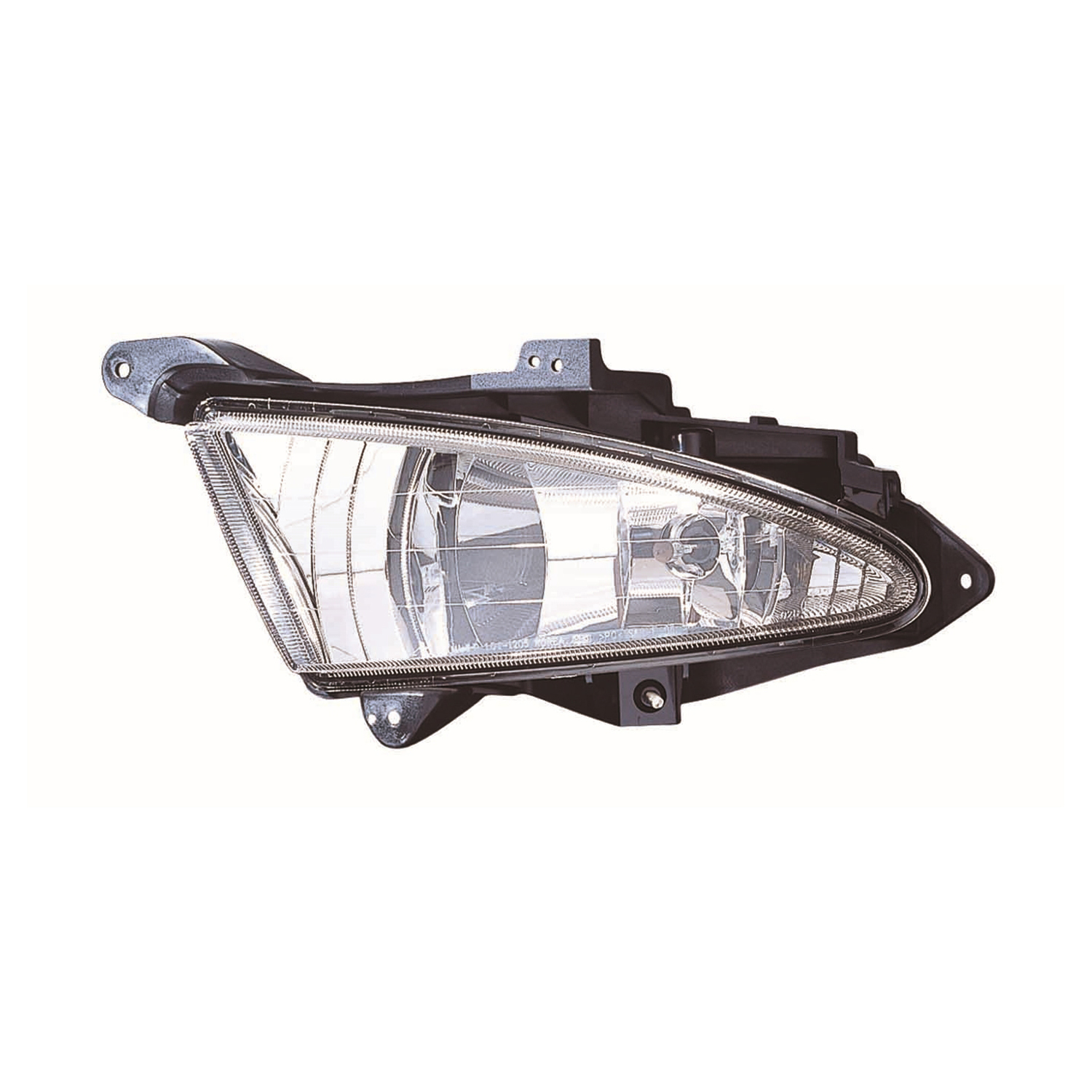 Left Driver Side Fog Light For 07-10 Hyundai Elantra; CAPA Certified