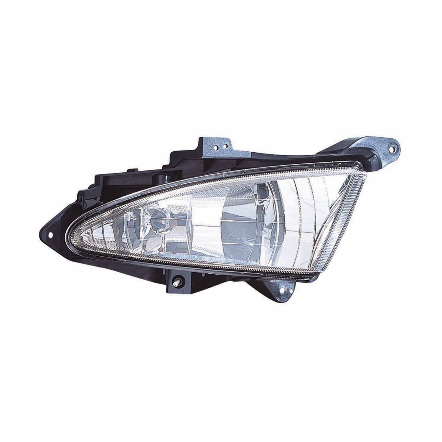 Right Passenger Side Fog Light For 07-10 Hyundai Elantra; CAPA Certified