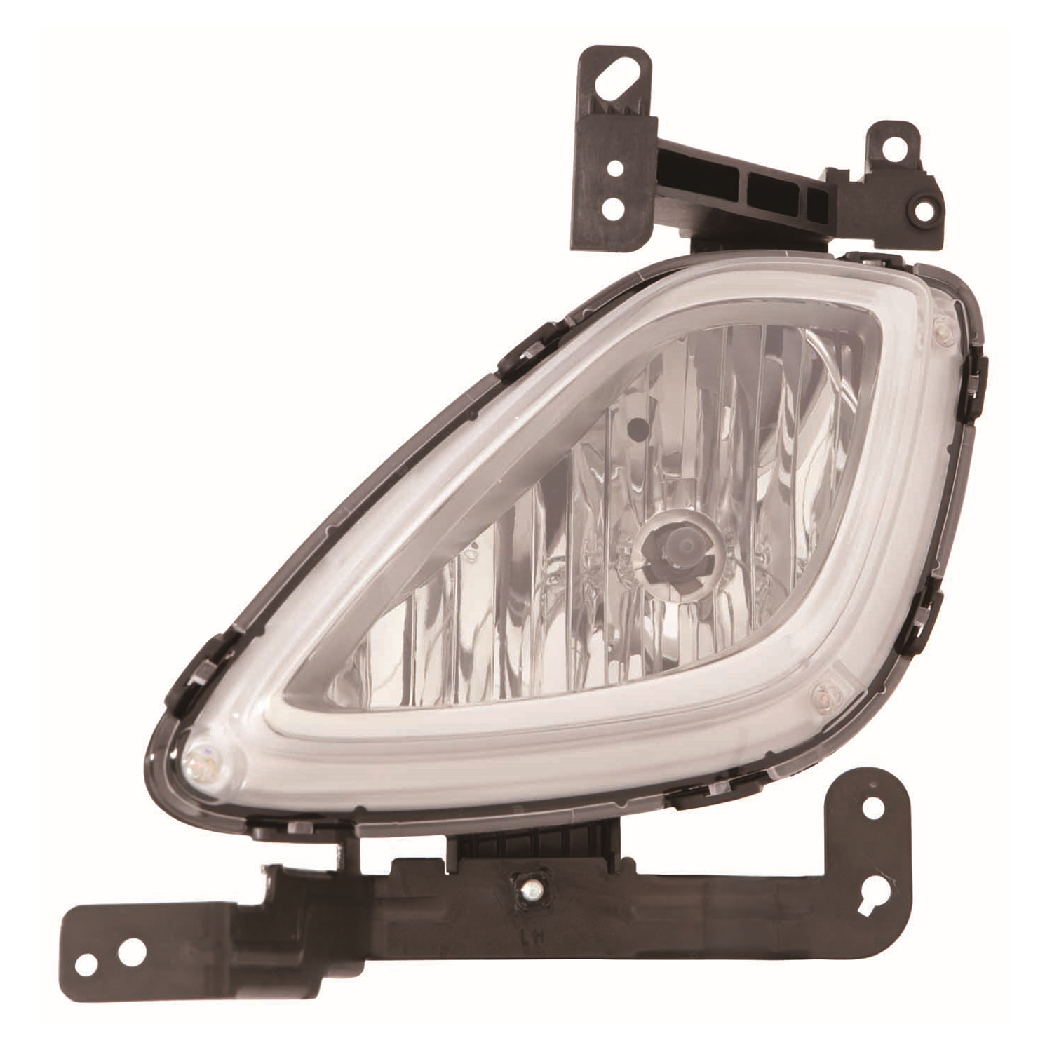 Left Driver Side Fog Light For 11-13 Hyundai Elantra; CAPA Certified