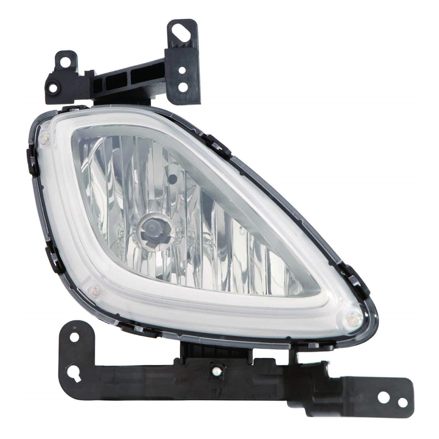 Right Passenger Side Fog Light For 11-13 Hyundai Elantra; CAPA Certified