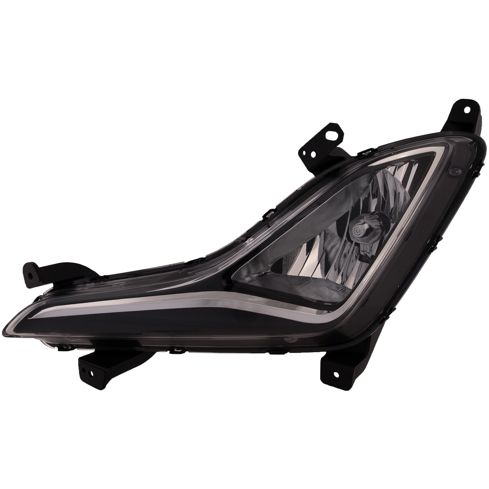 Left Driver Side Fog Light For 14-16 Hyundai Elantra; CAPA Certified