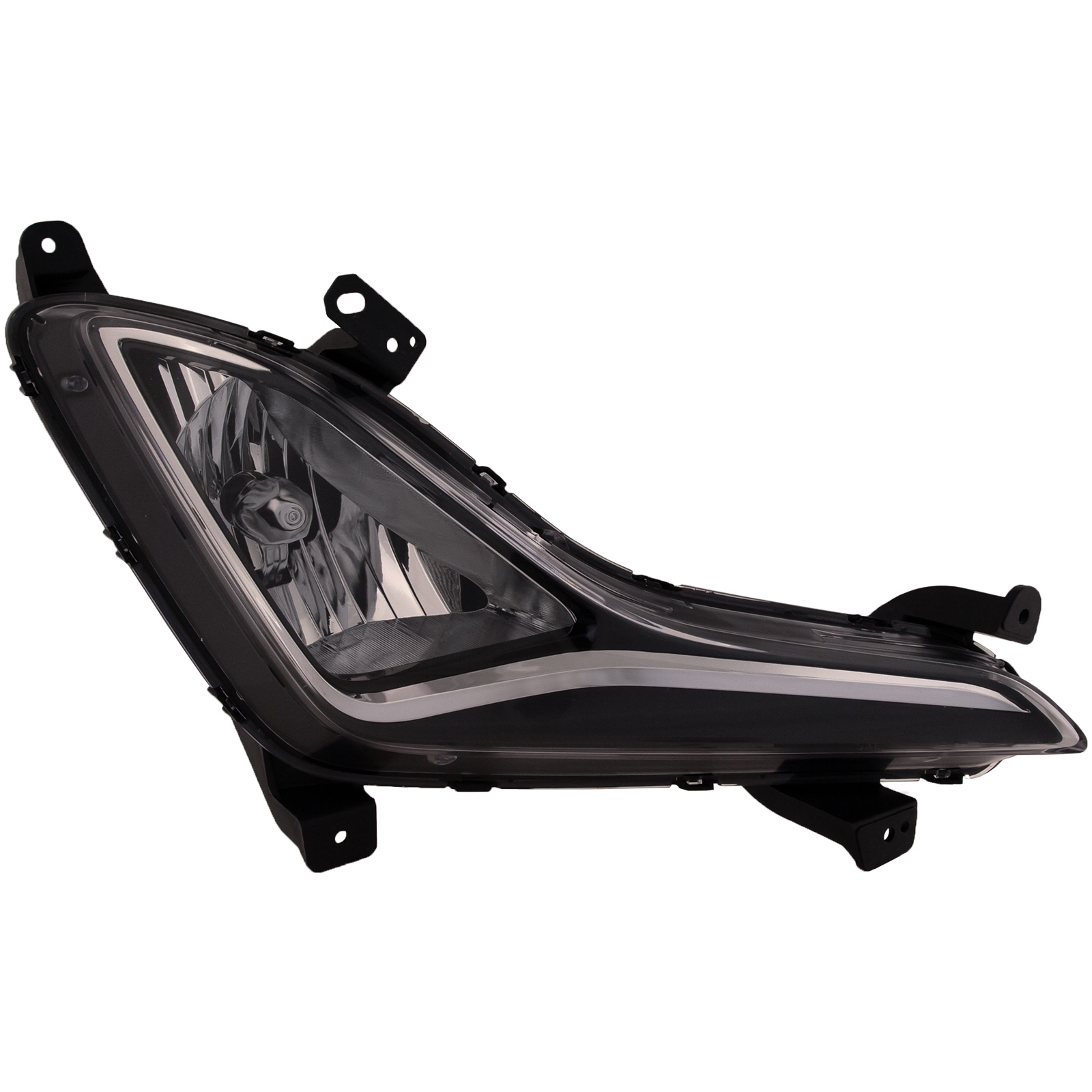 Right Passenger Side Fog Light For 14-16 Hyundai Elantra; CAPA Certified