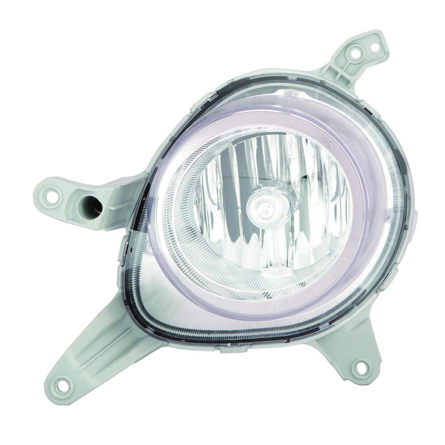 Left Driver Side Fog Light For 13-17 Hyundai Veloster; CAPA Certified