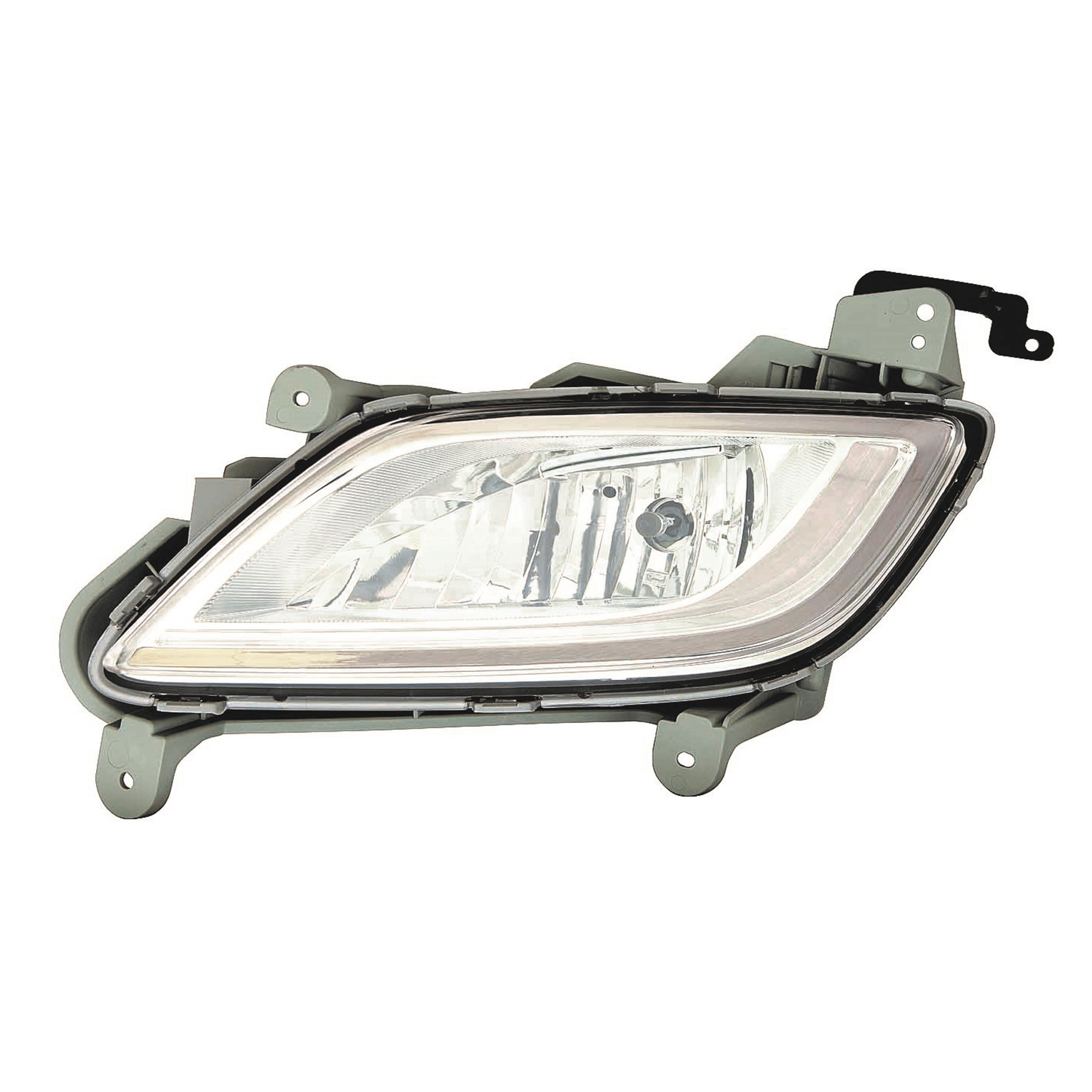 Left Driver Side Fog Light For 12-17 Hyundai Veloster; CAPA Certified