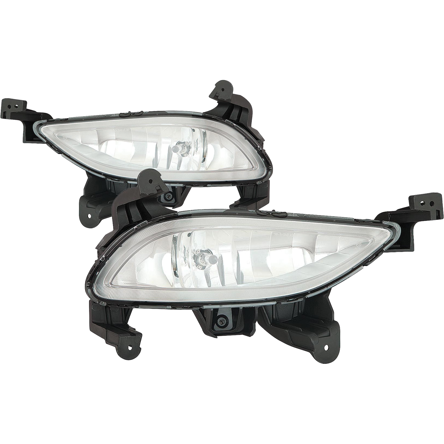 Fog Light Set For 14 Hyundai Sonata; CAPA Certified