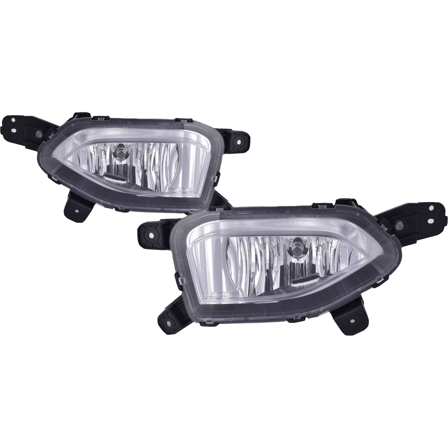 Fog Light Set For 18-21 Hyundai Kona; CAPA Certified