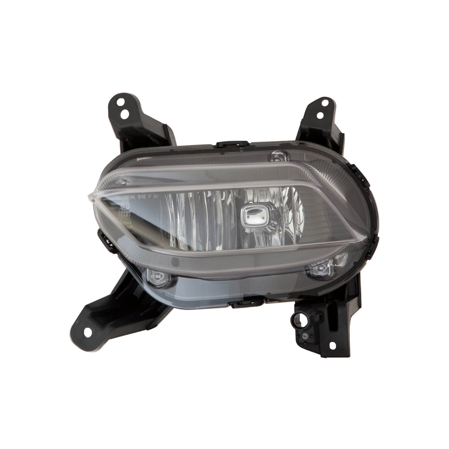 Left Driver Side Fog Light For 19-20 Hyundai Santa Fe; CAPA Certified