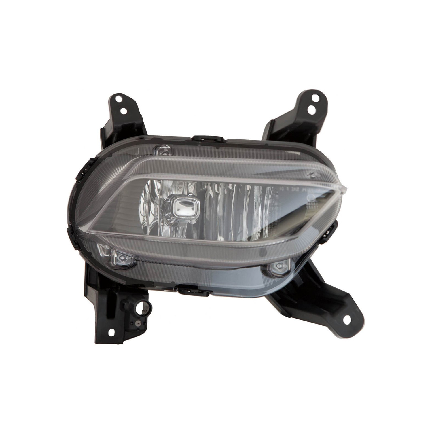 Right Passenger Side Fog Light For 19-20 Hyundai Santa Fe; CAPA Certified