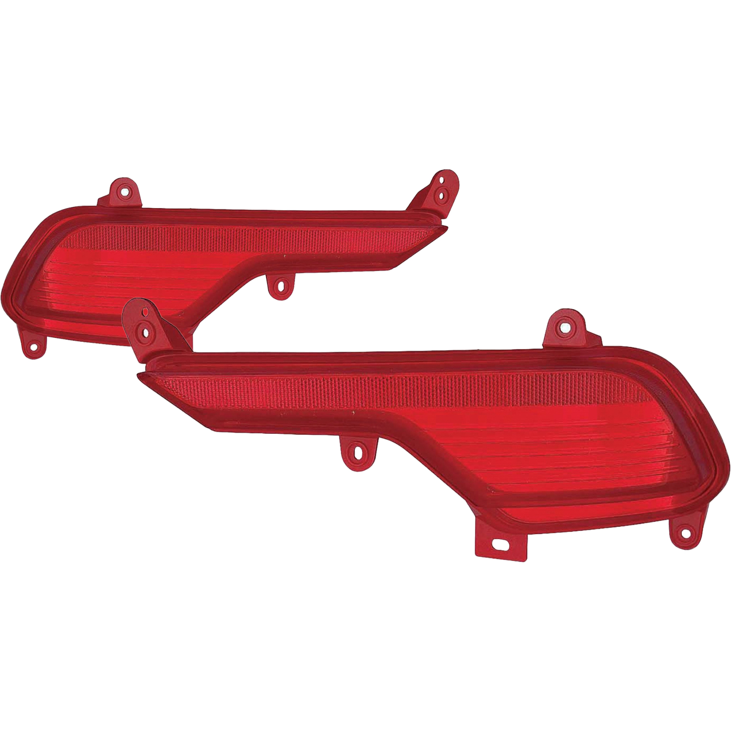 Reflector Set For 17-18 Hyundai Santa Fe Sport; CAPA Certified