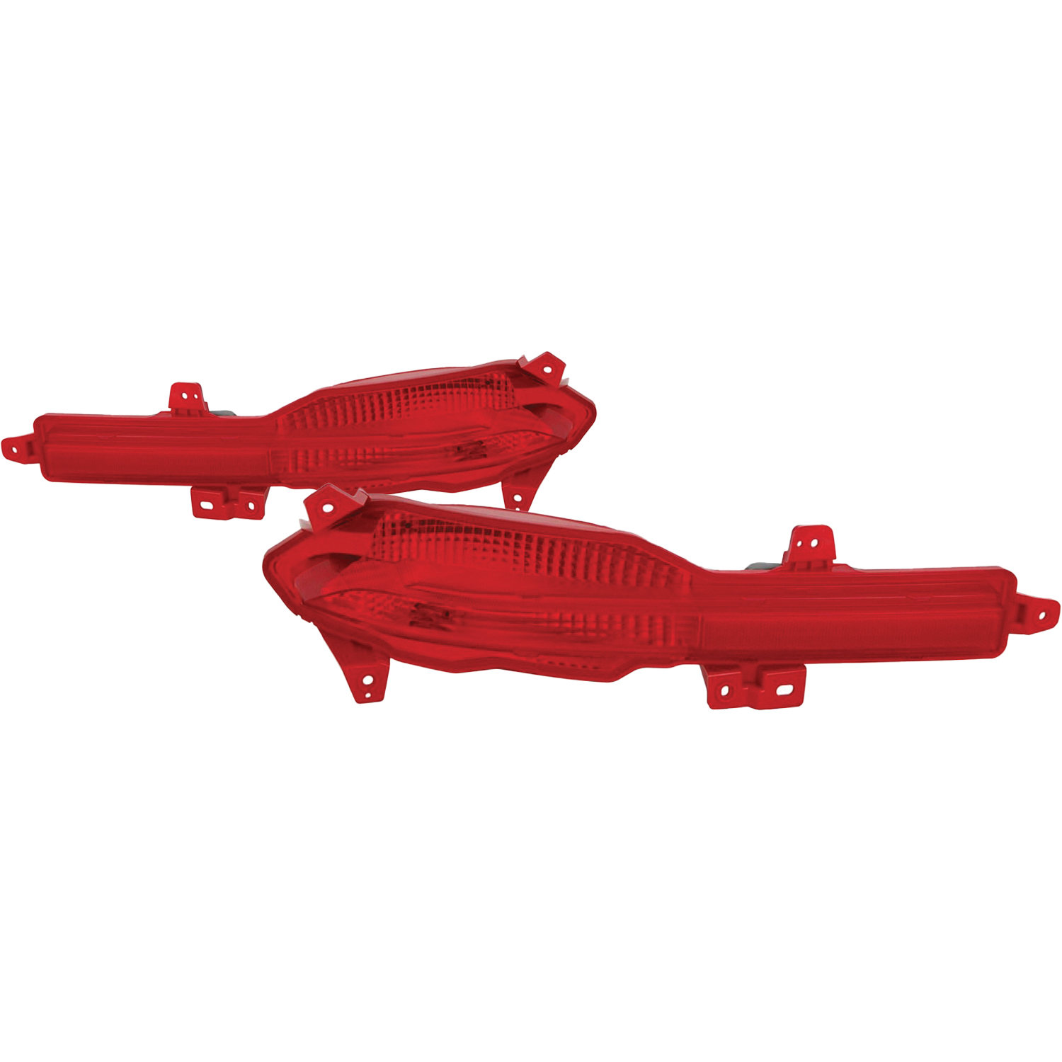 Reflector Set For 21-23 Hyundai Santa Fe; CAPA Certified
