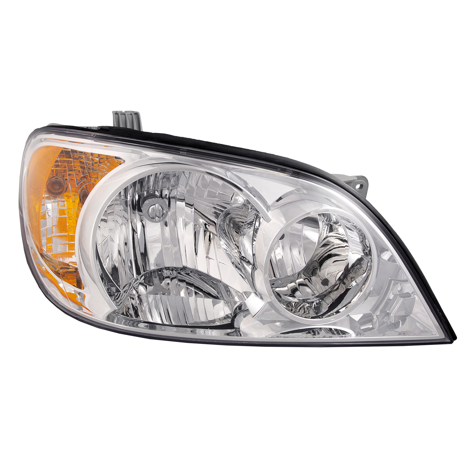 Right Passenger Side Headlight For 02-05 Kia Sedona; CAPA Certified