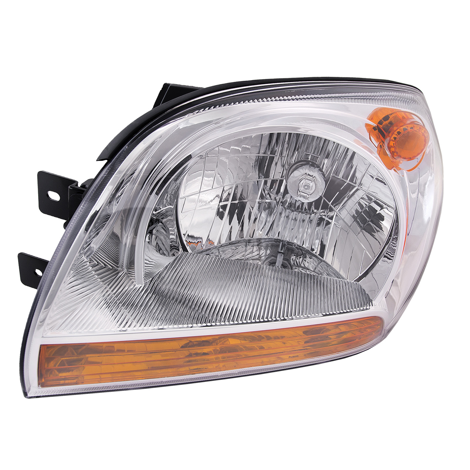 Left Driver Side Headlight For 05-10 Kia Sportage; CAPA Certified