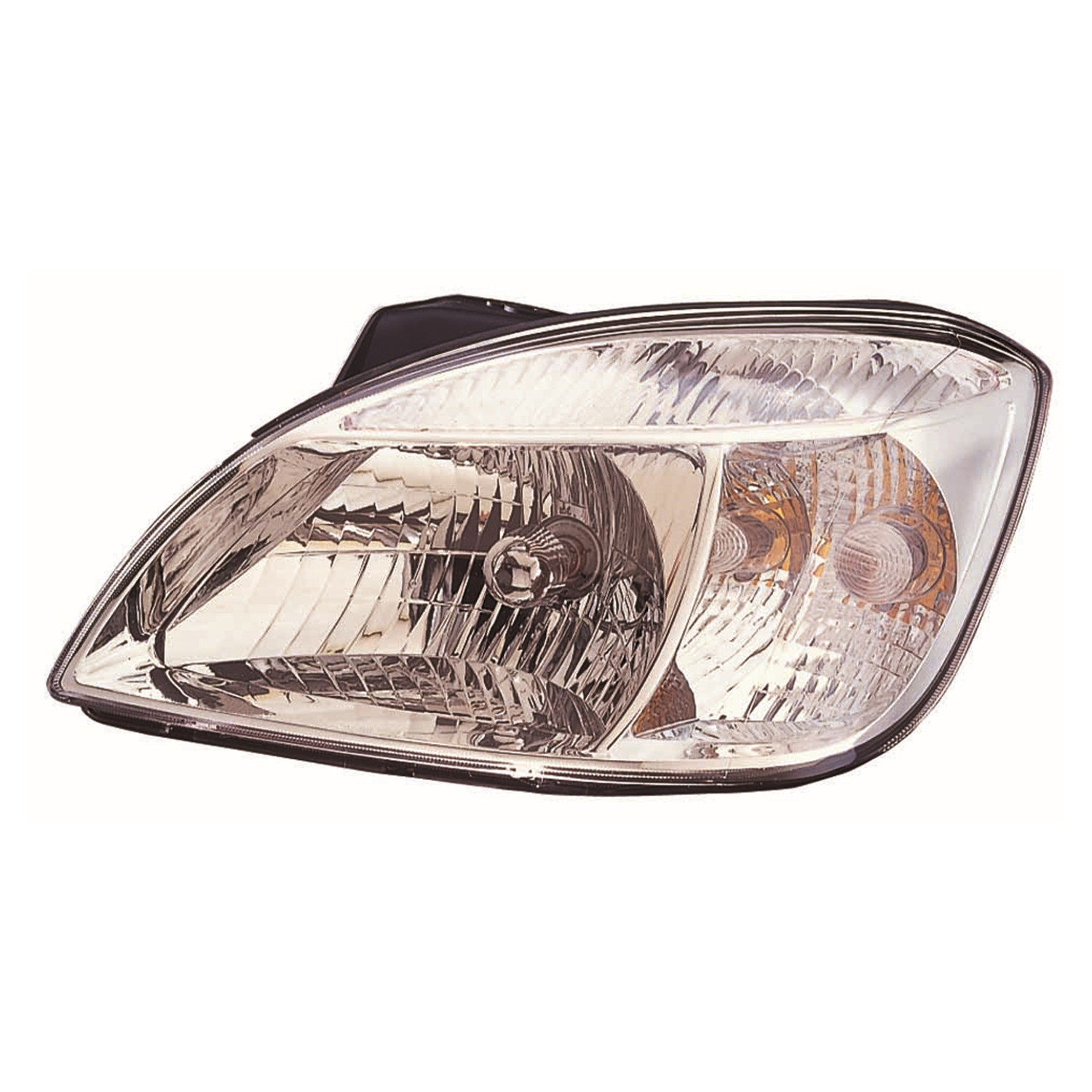 Left Driver Side Headlight For 09-11 Kia Rio, 09-11 Kia Rio5; CAPA Certified
