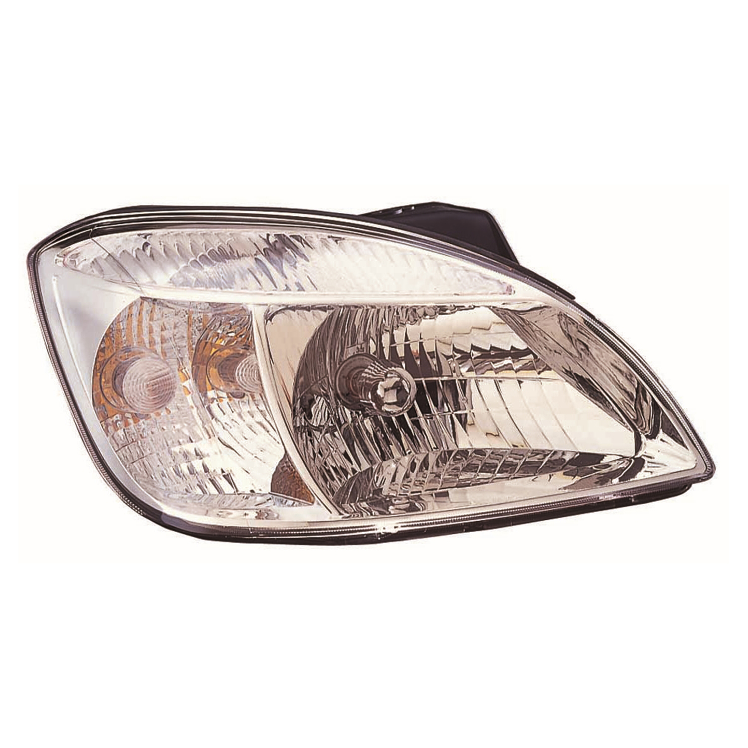 Right Passenger Side Headlight For 06-09 Kia Rio; CAPA Certified