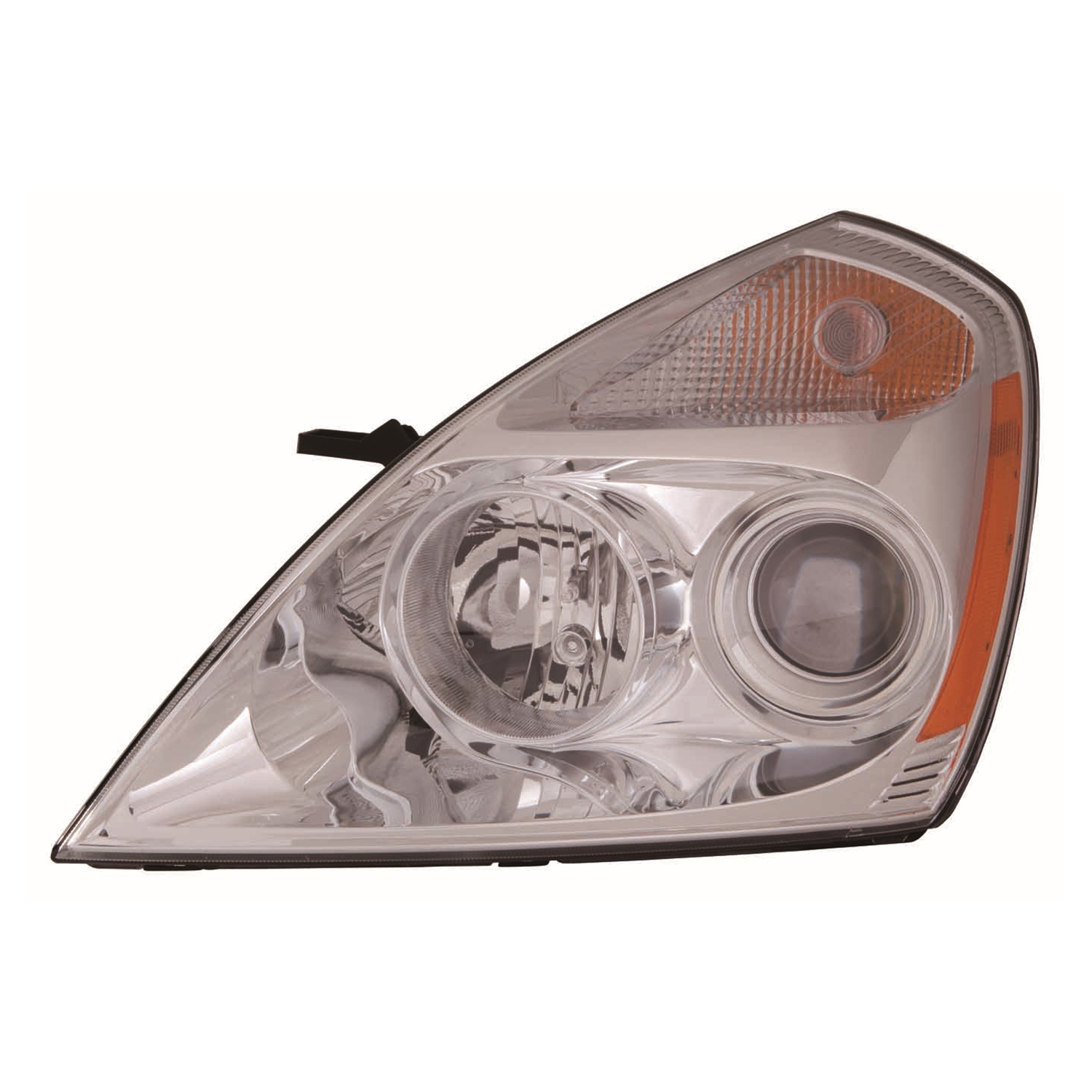 Left Driver Side Headlight For 07-12 Kia Sedona; CAPA Certified